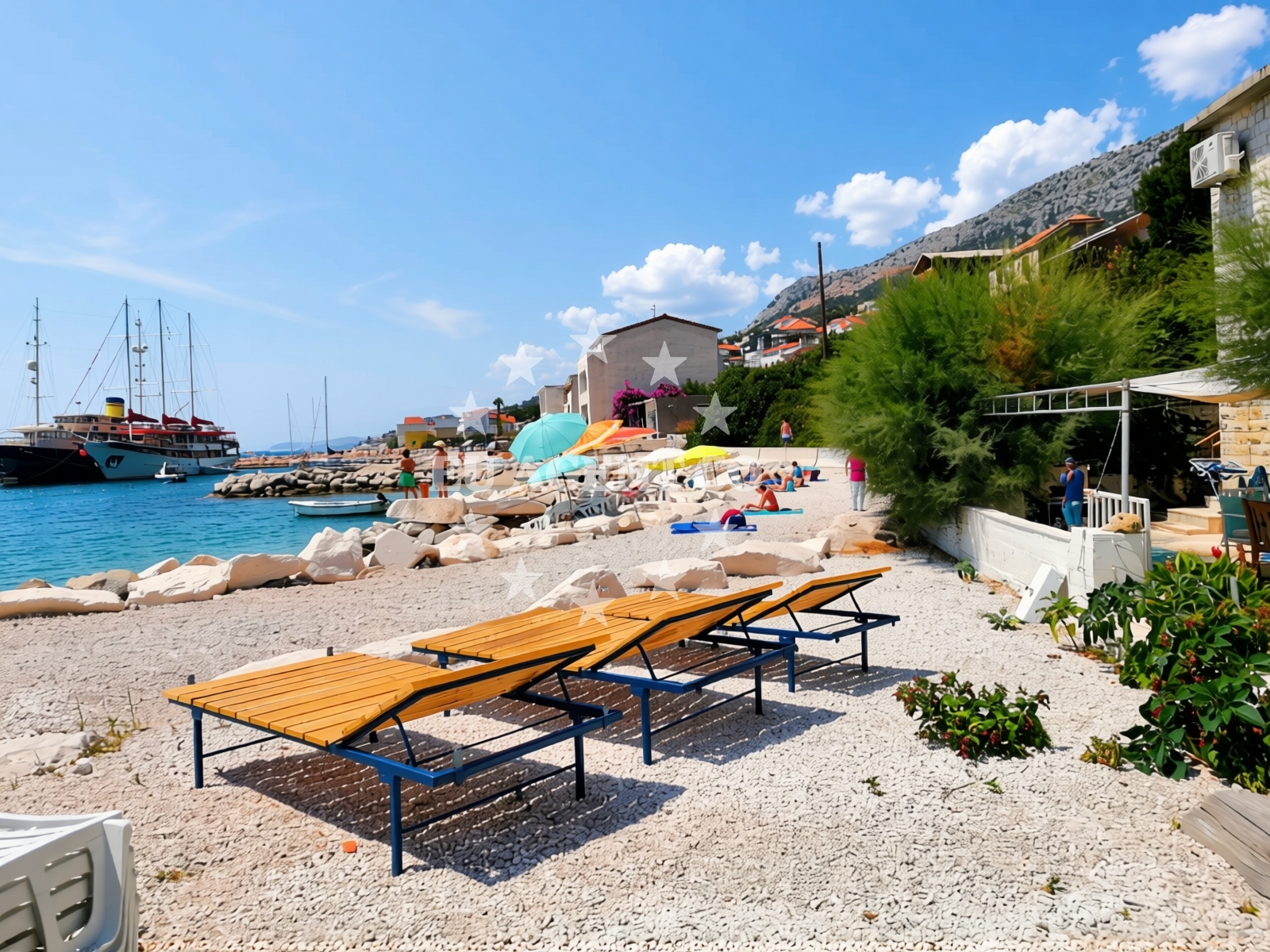 Beach facilities and surroundings at Beach Suhi Potok in Sikirica ulica 24, Jesenice