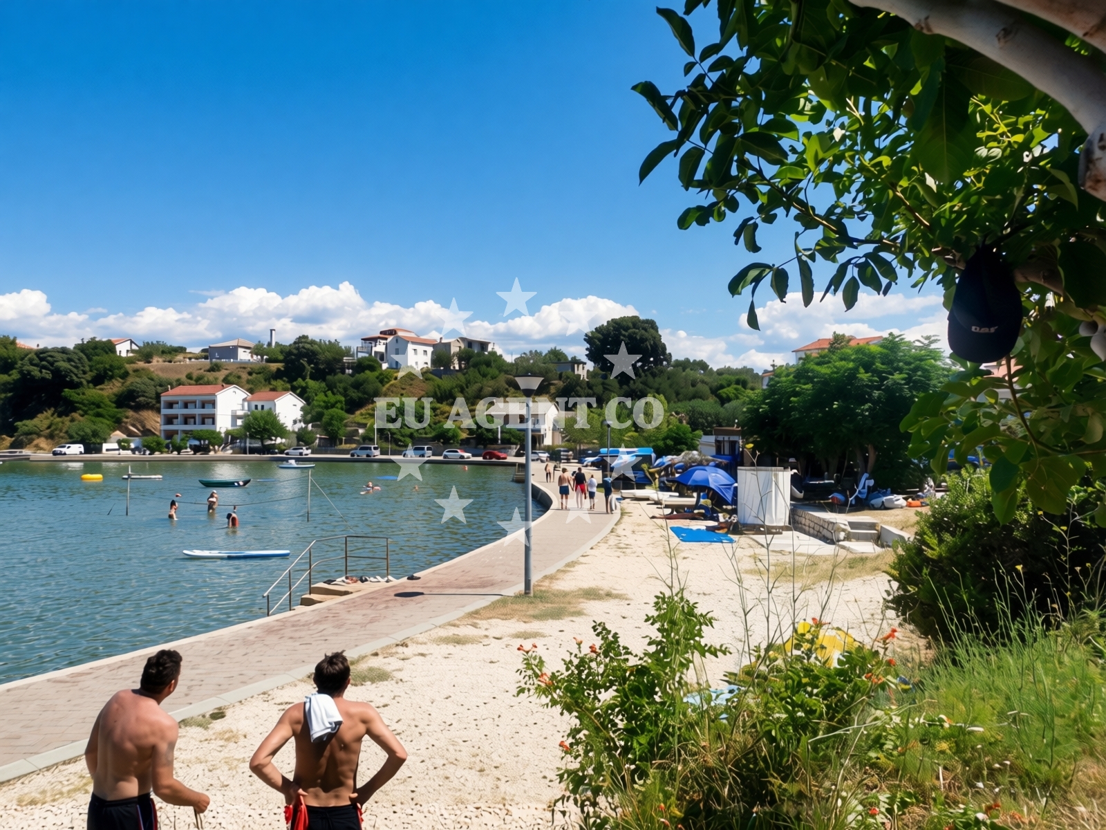 Sea and coastal view of Beach Supetarska Draga in Supetarska Draga 214, Supetarska Draga