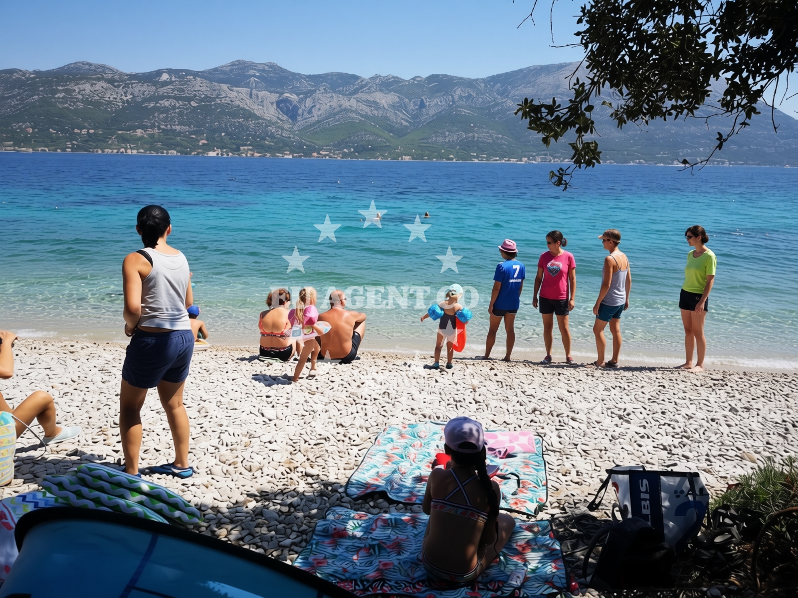 Additional view of Beach Tri Zala, Korcula in , Korčula