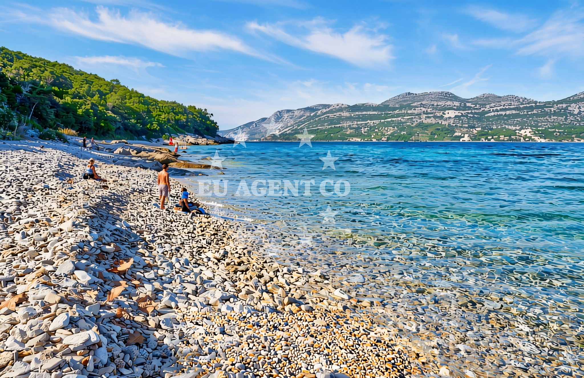 Additional view of Beach Tri Zala, Korcula in , Korčula