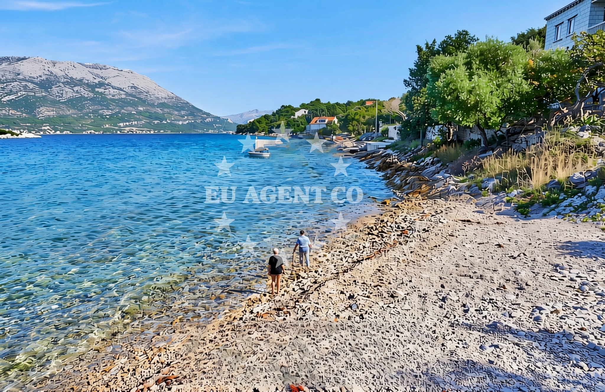 Additional view of Beach Tri Zala, Korcula in , Korčula