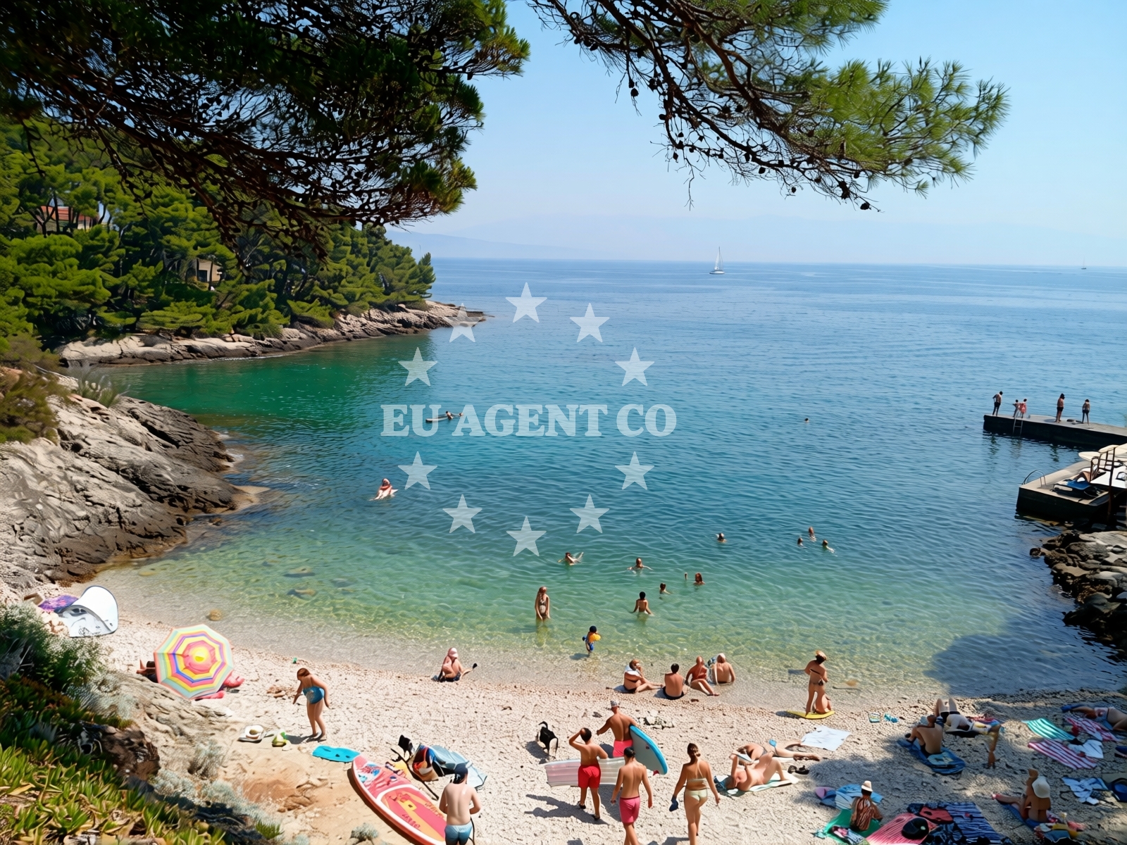 Overview of Beach Vitarnja in Jelsa 107 , Jelsa