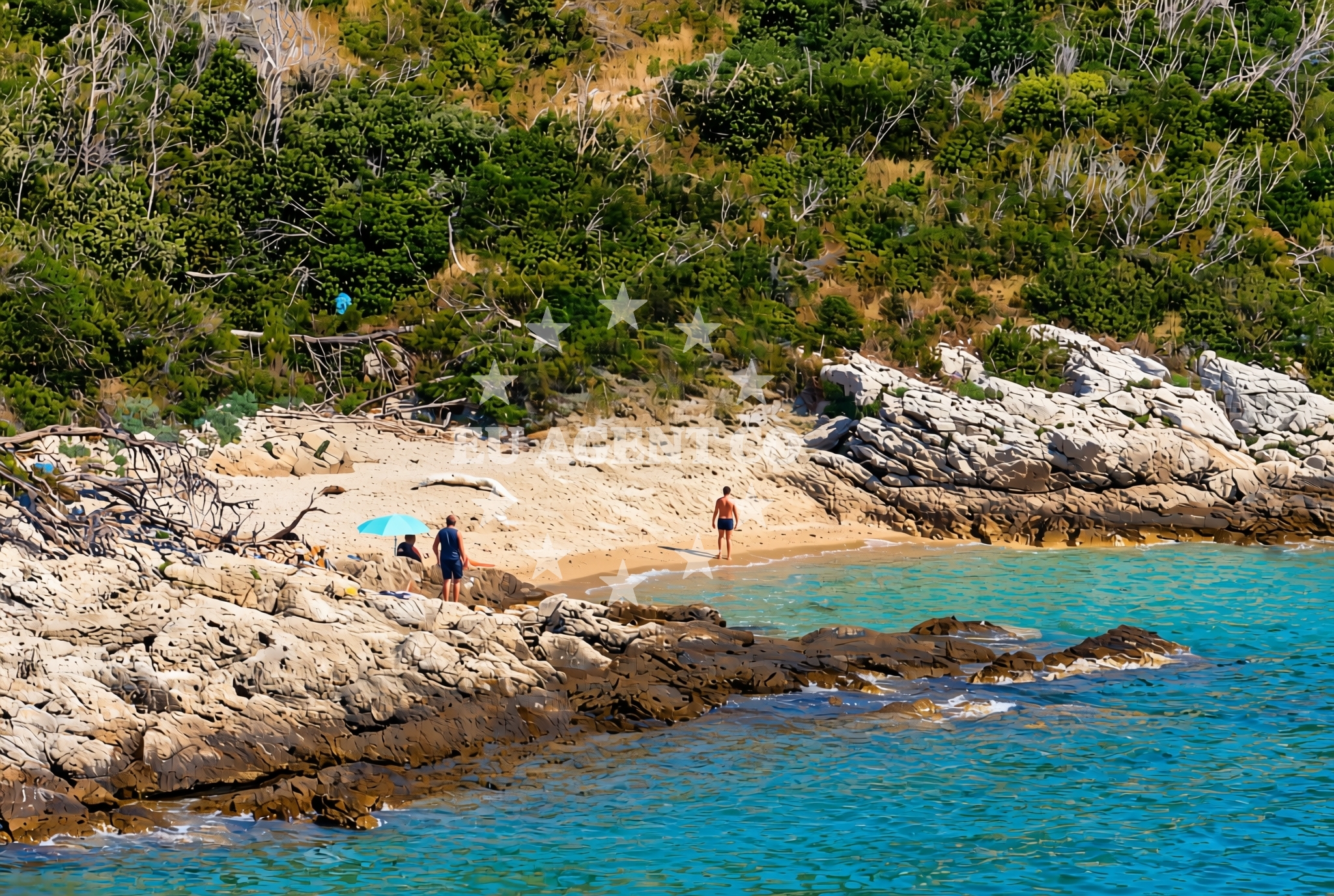 Additional view of Beach Zamali in , Trstenik