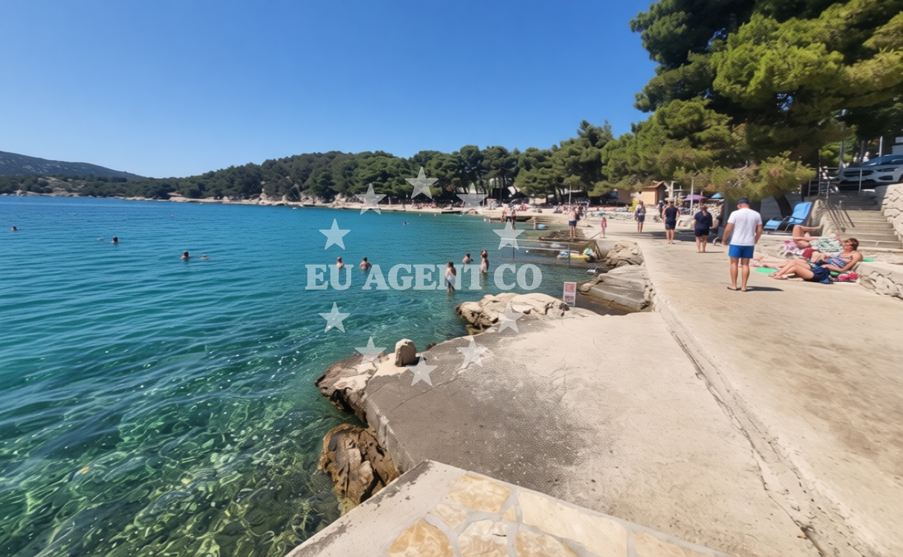 Additional view of Beach Zamalin in Zamalin 12a, Tribunj