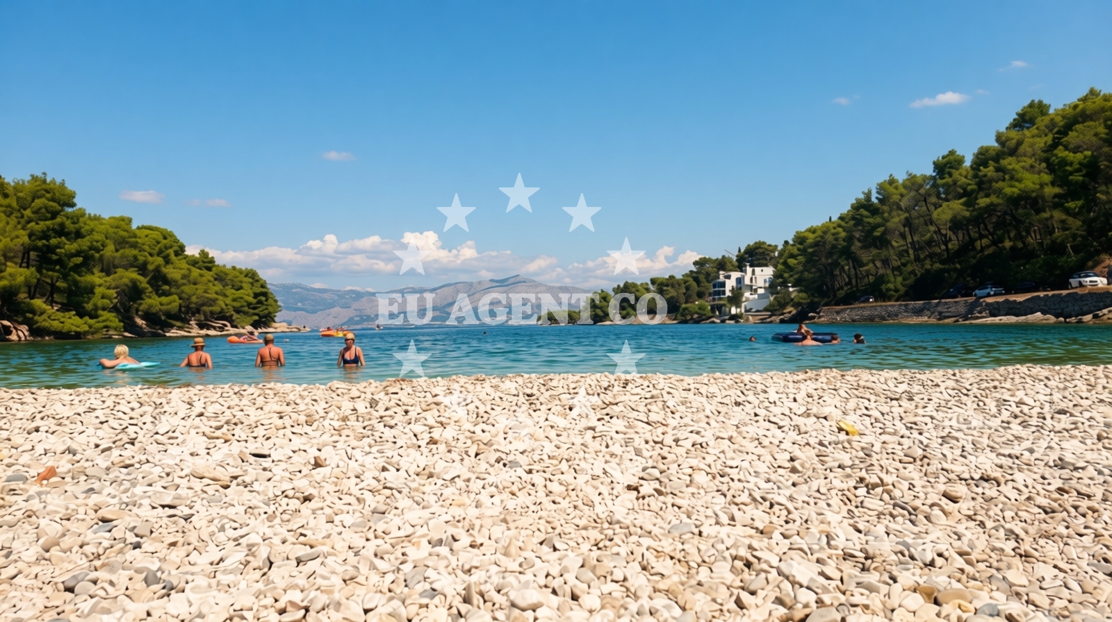 Additional view of beach Zastup in Zeleni grm 43, Splitska
