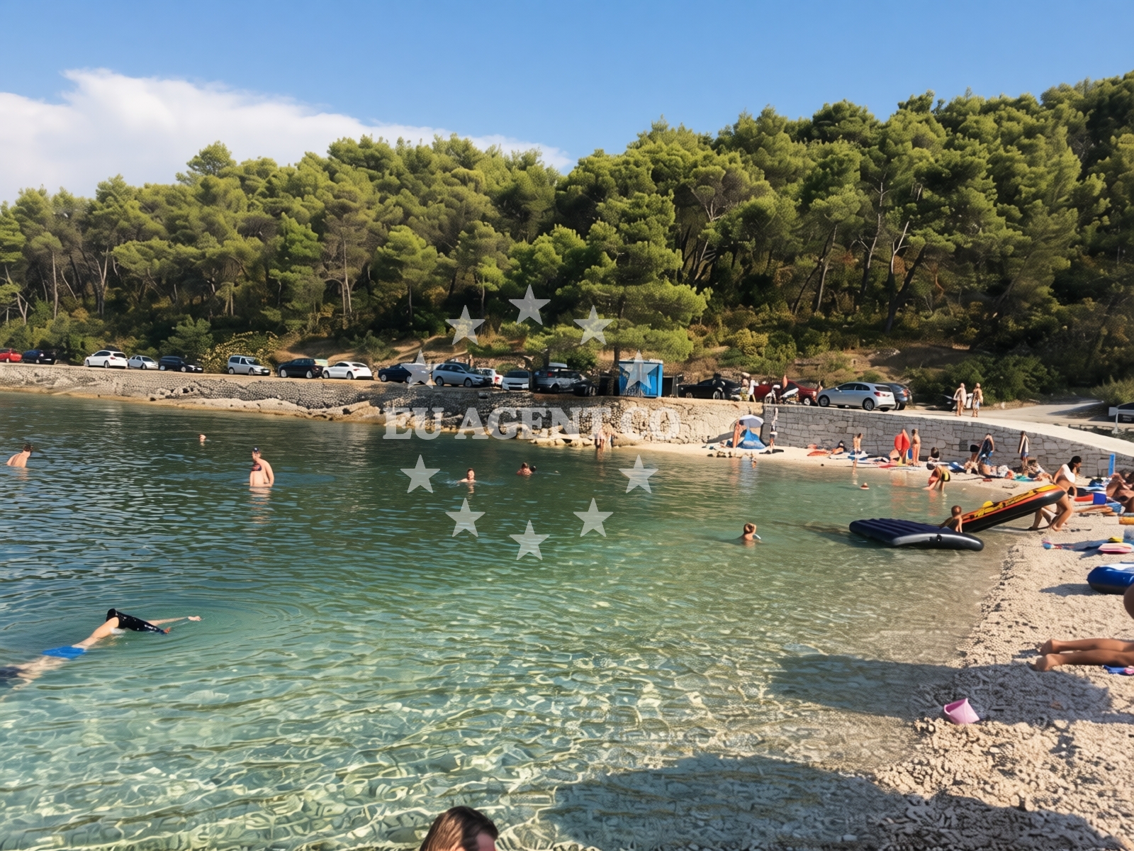 Additional view of beach Zastup in Zeleni grm 43, Splitska