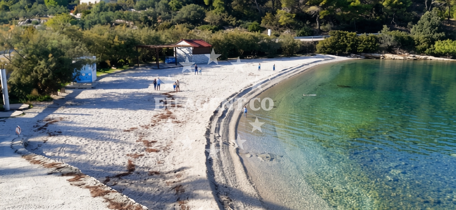 Additional view of beach Zastup in Zeleni grm 43, Splitska