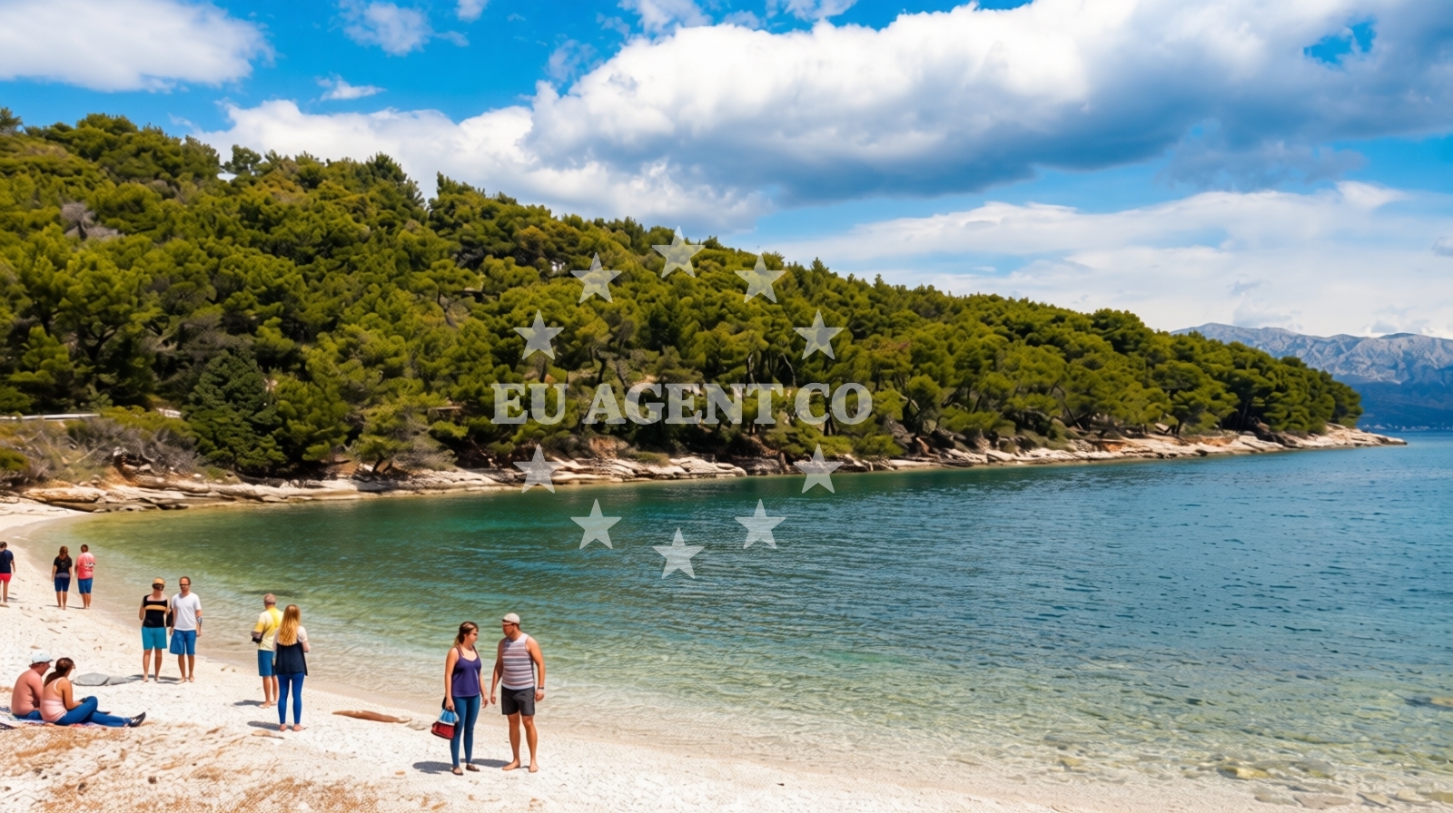 Additional view of beach Zastup in Zeleni grm 43, Splitska