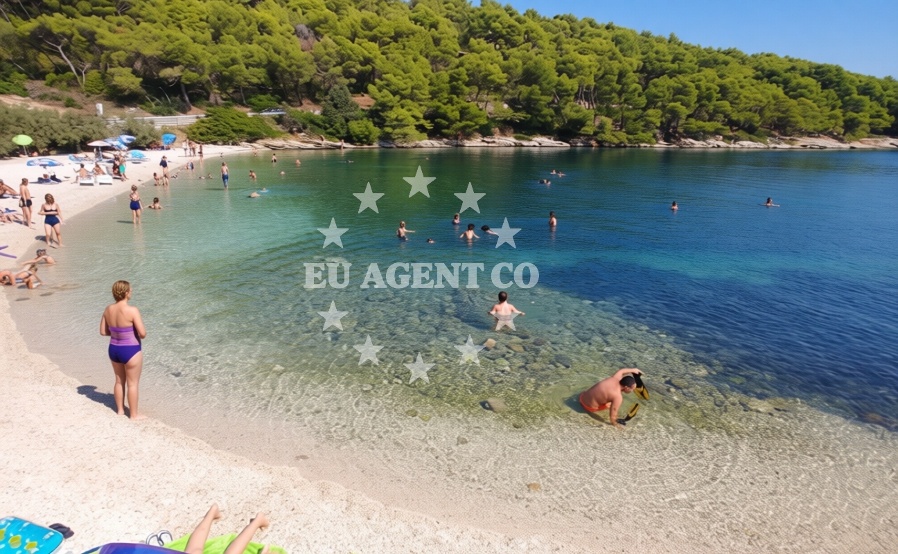 Additional view of beach Zastup in Zeleni grm 43, Splitska