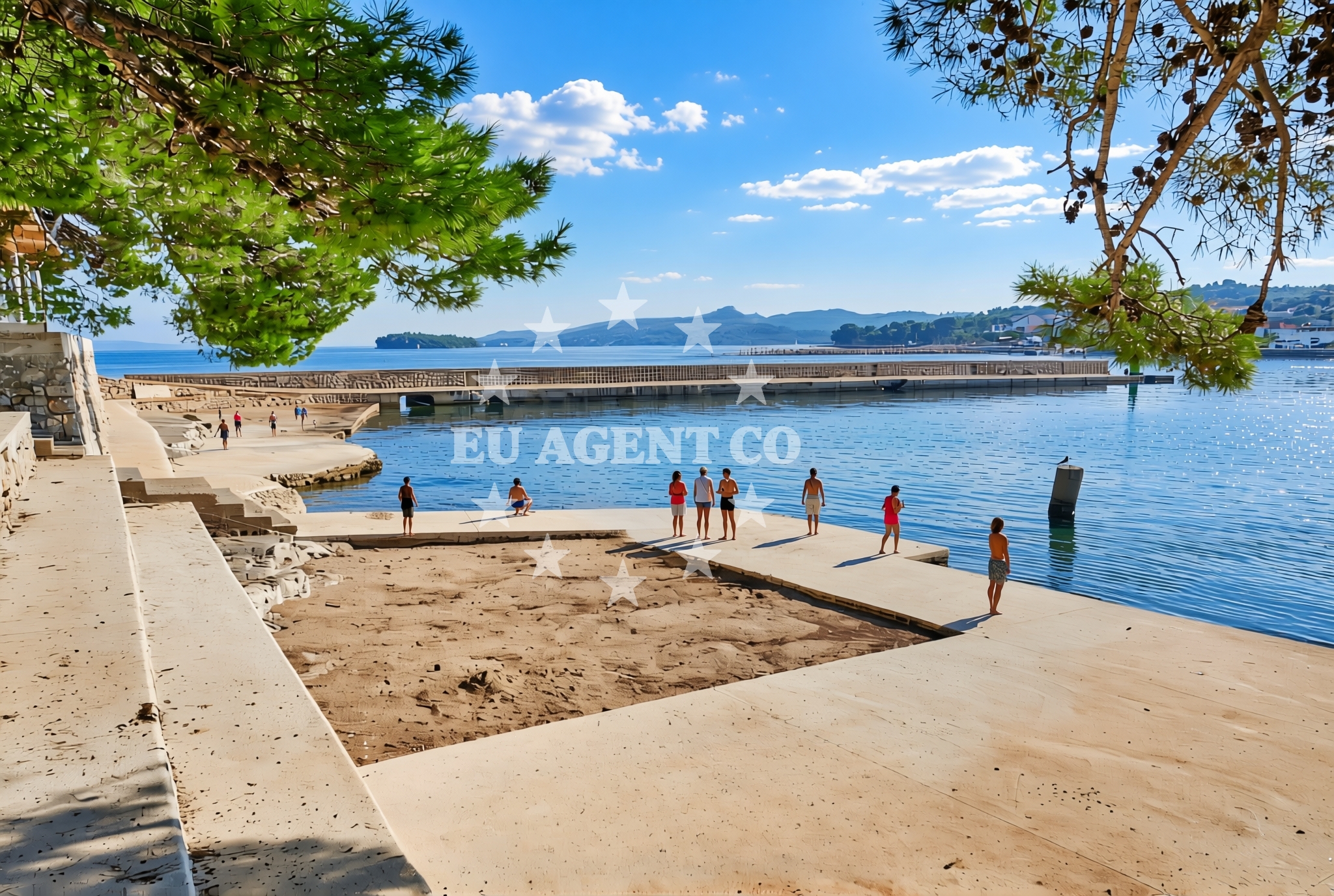 Additional view of Beach Zelena Punta in Kukljica 67, Kukljica