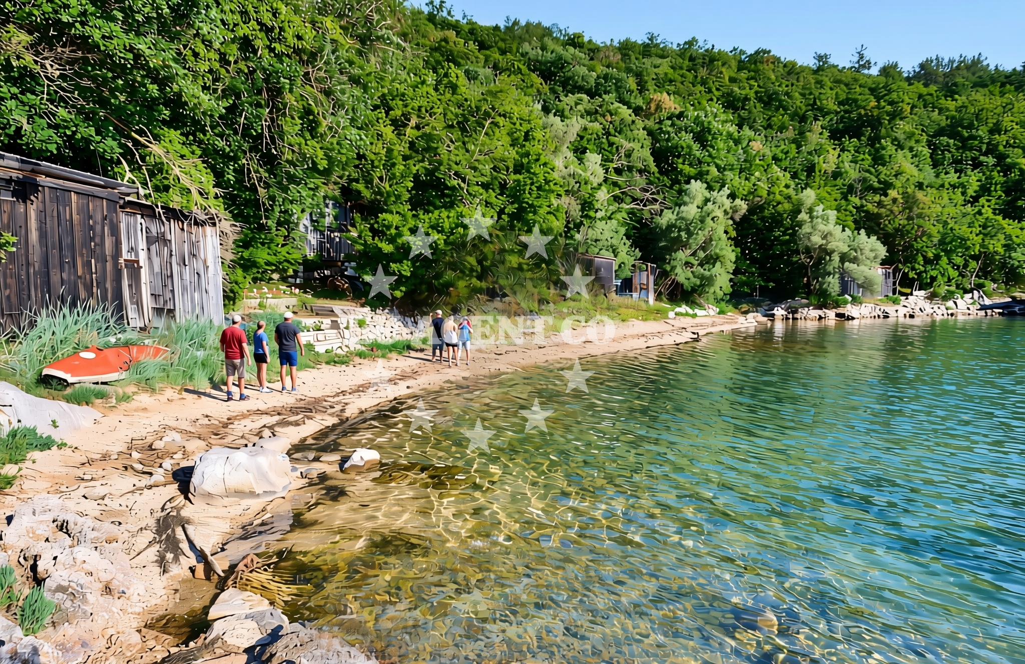 Overview of Belavići (Marčana): beaches and coves in Belavići (Marčana)