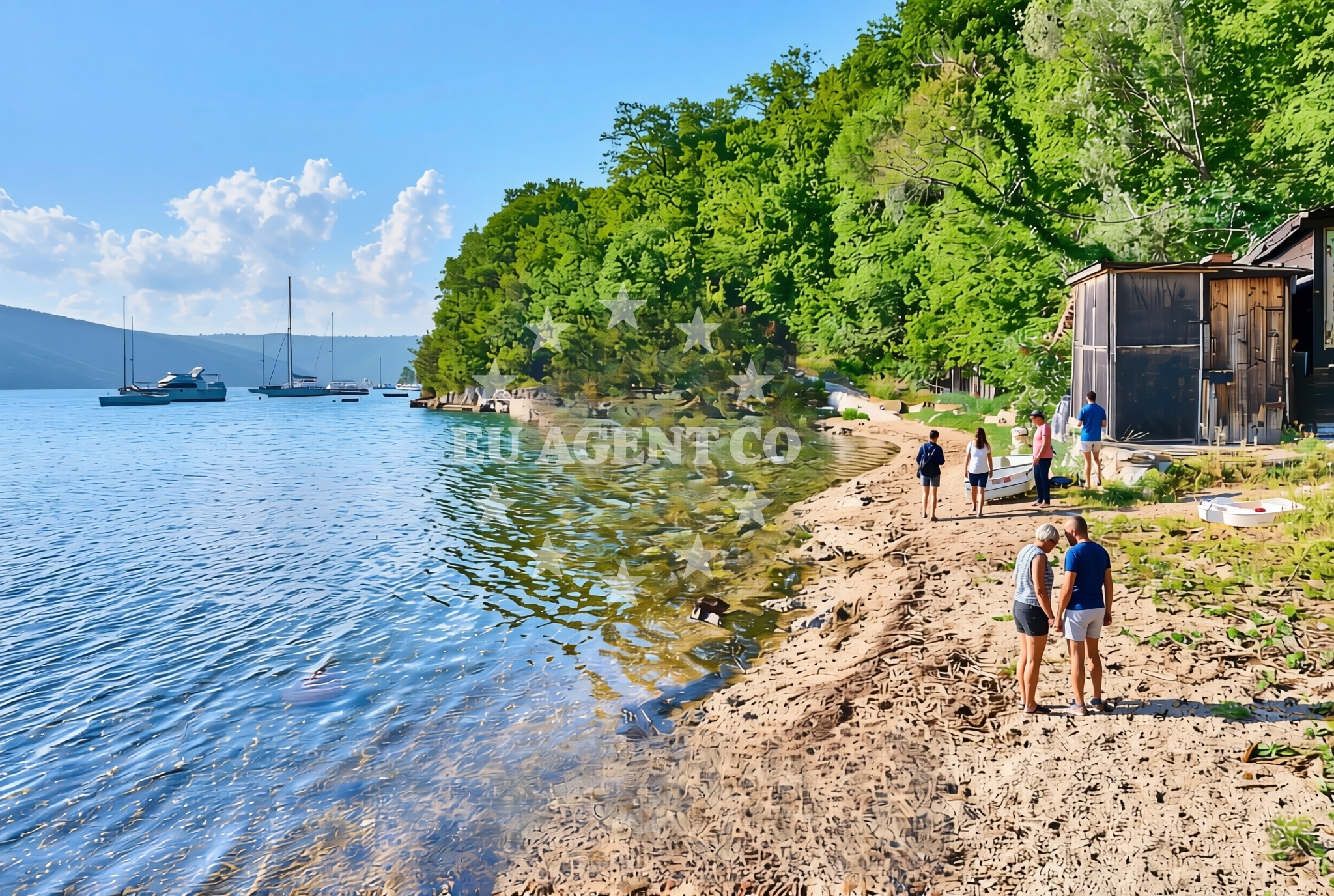 Additional view of Belavići (Marčana): beaches and coves in Belavići (Marčana)