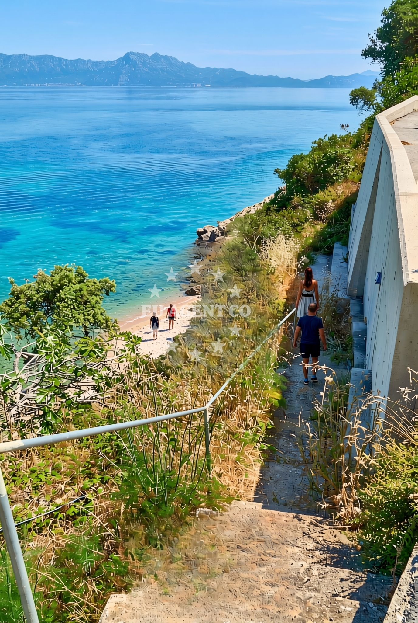 Additional view of Belecica beach in Dinka Fabrisa 18 A, Trpanj