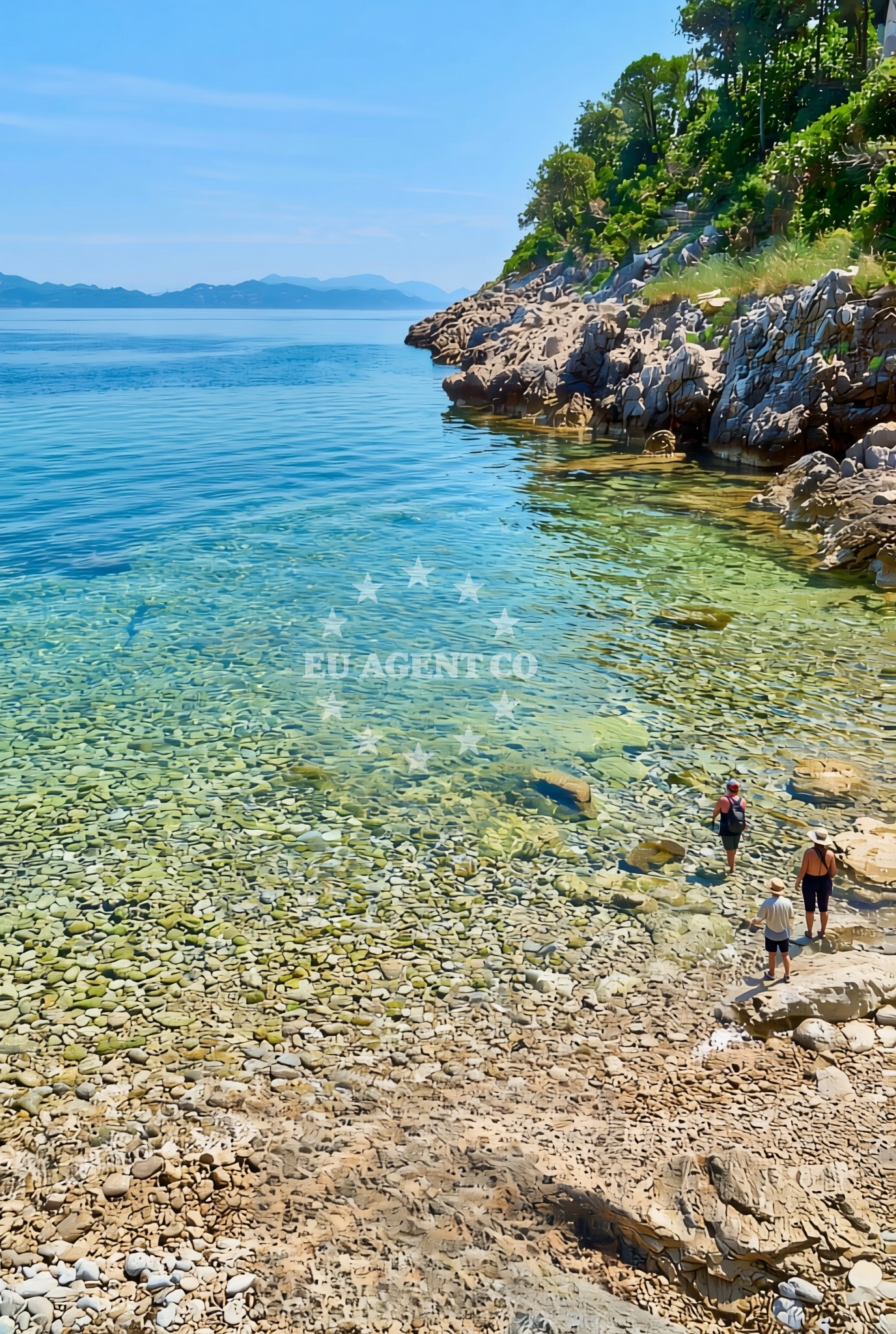 Additional view of Belecica beach in Dinka Fabrisa 18 A, Trpanj