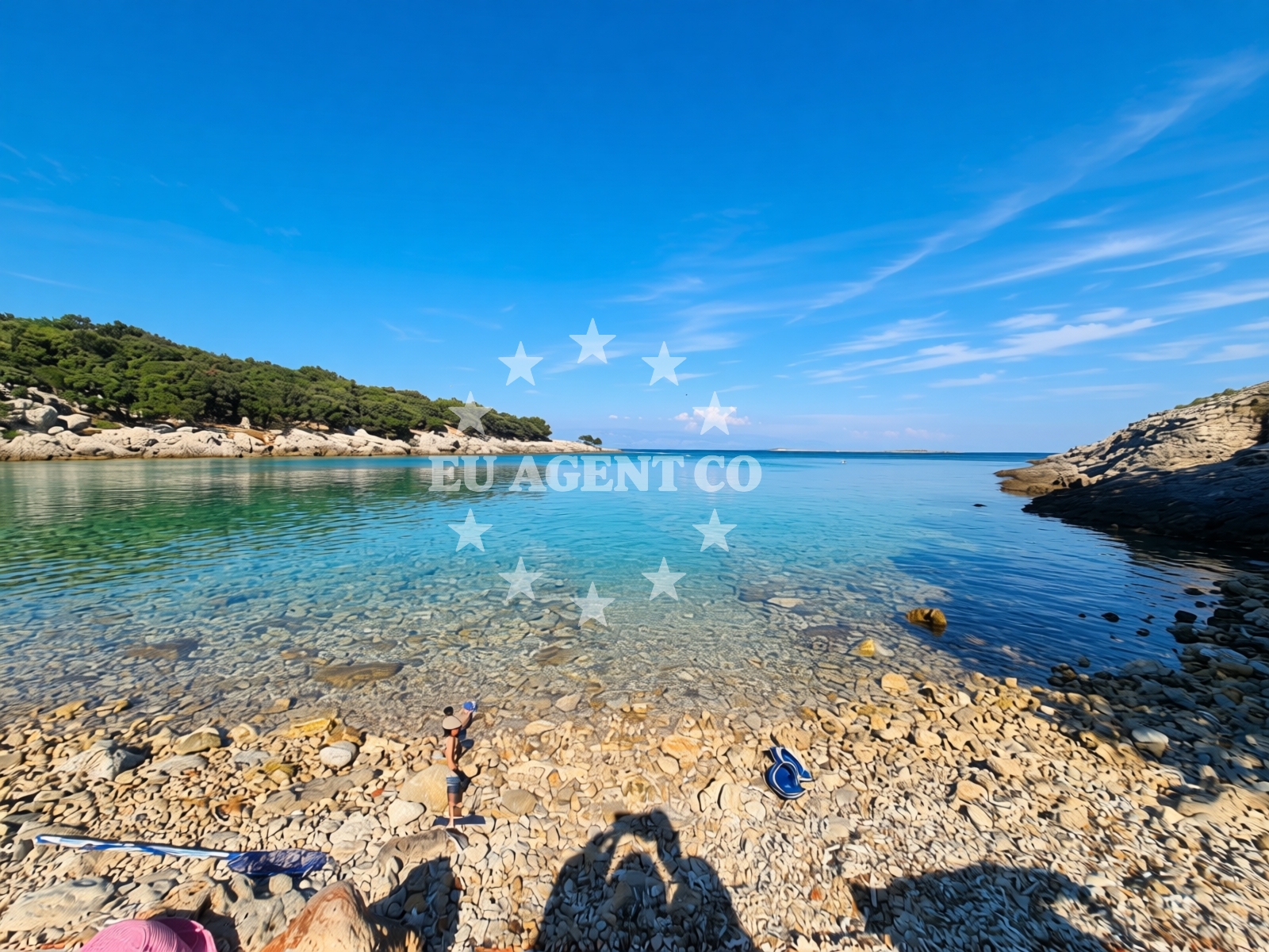 Overview of Belej beach in Belej 61, Belej