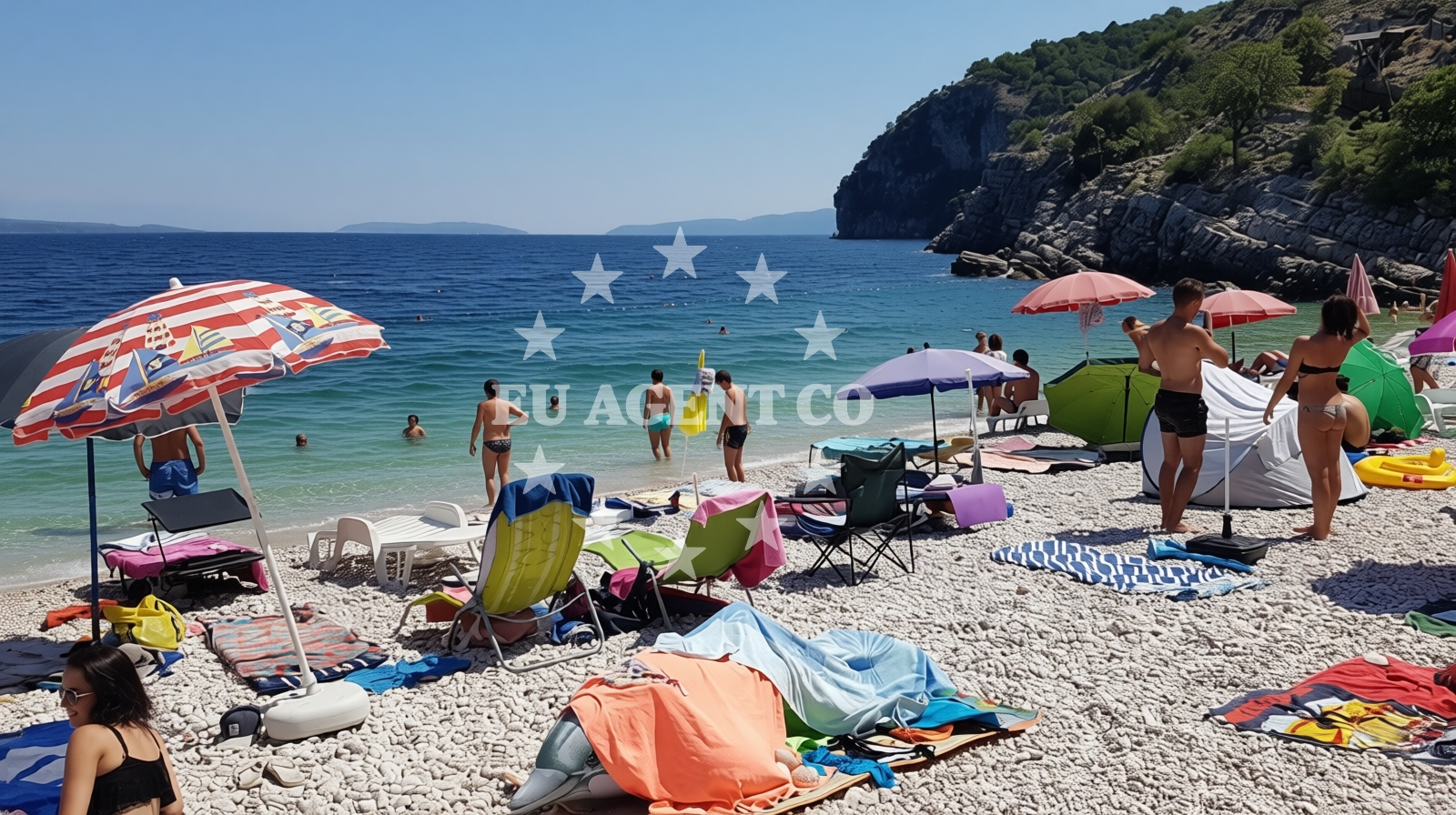 Additional view of Beli beach in Beli 2, Beli