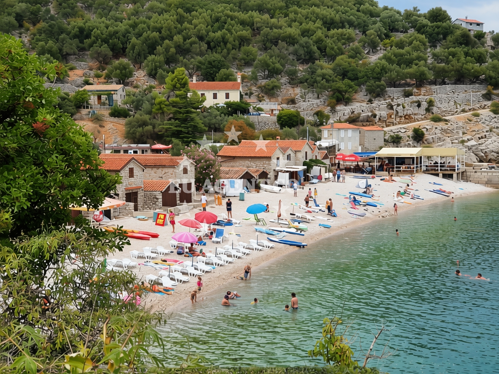 Additional view of Beli beach in Beli 2, Beli