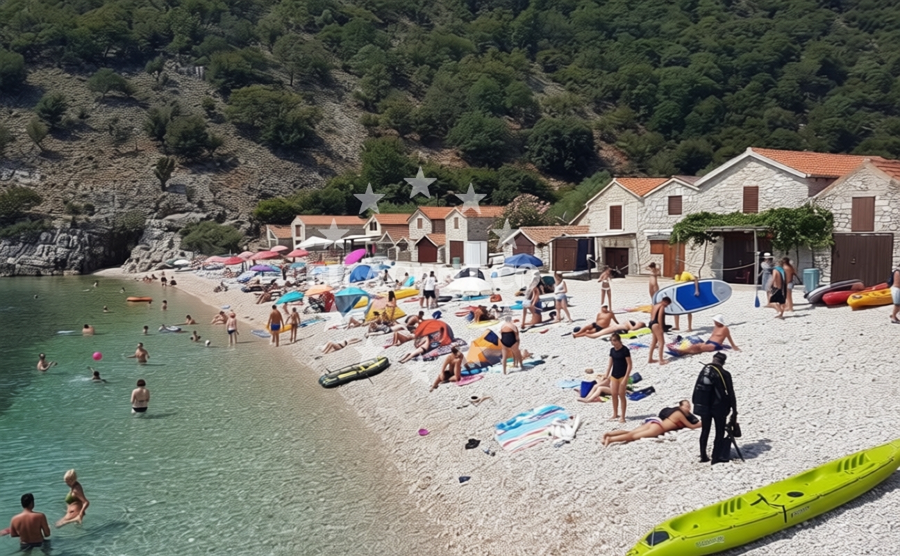 Additional view of Beli beach in Beli 2, Beli
