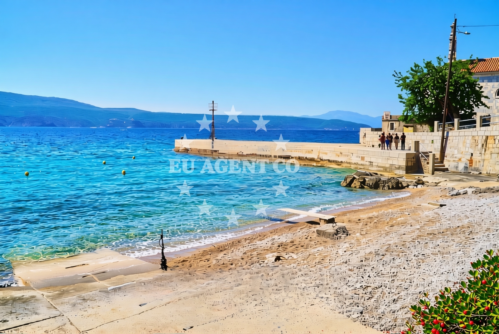 Additional view of Beli beach in Beli 2, Beli