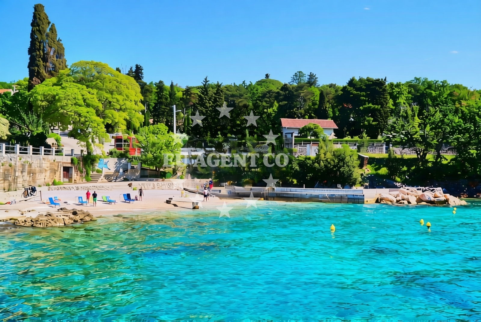 Additional view of Beli beach in Beli 2, Beli
