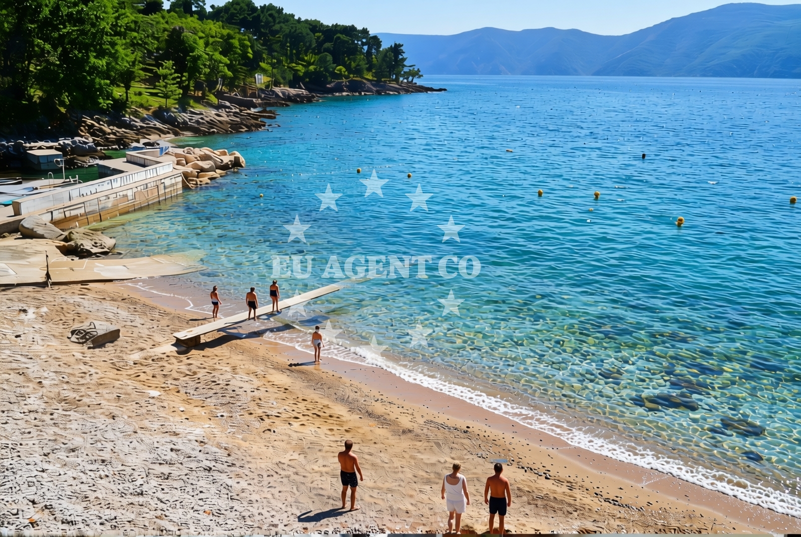 Additional view of Beli beach in Beli 2, Beli