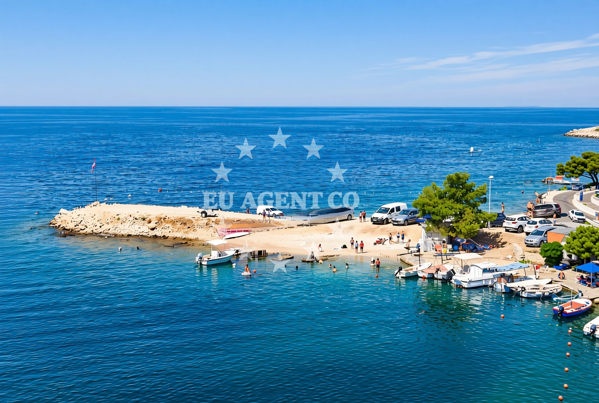 Additional view of Belinda's beach in Varica 33., Stomorska