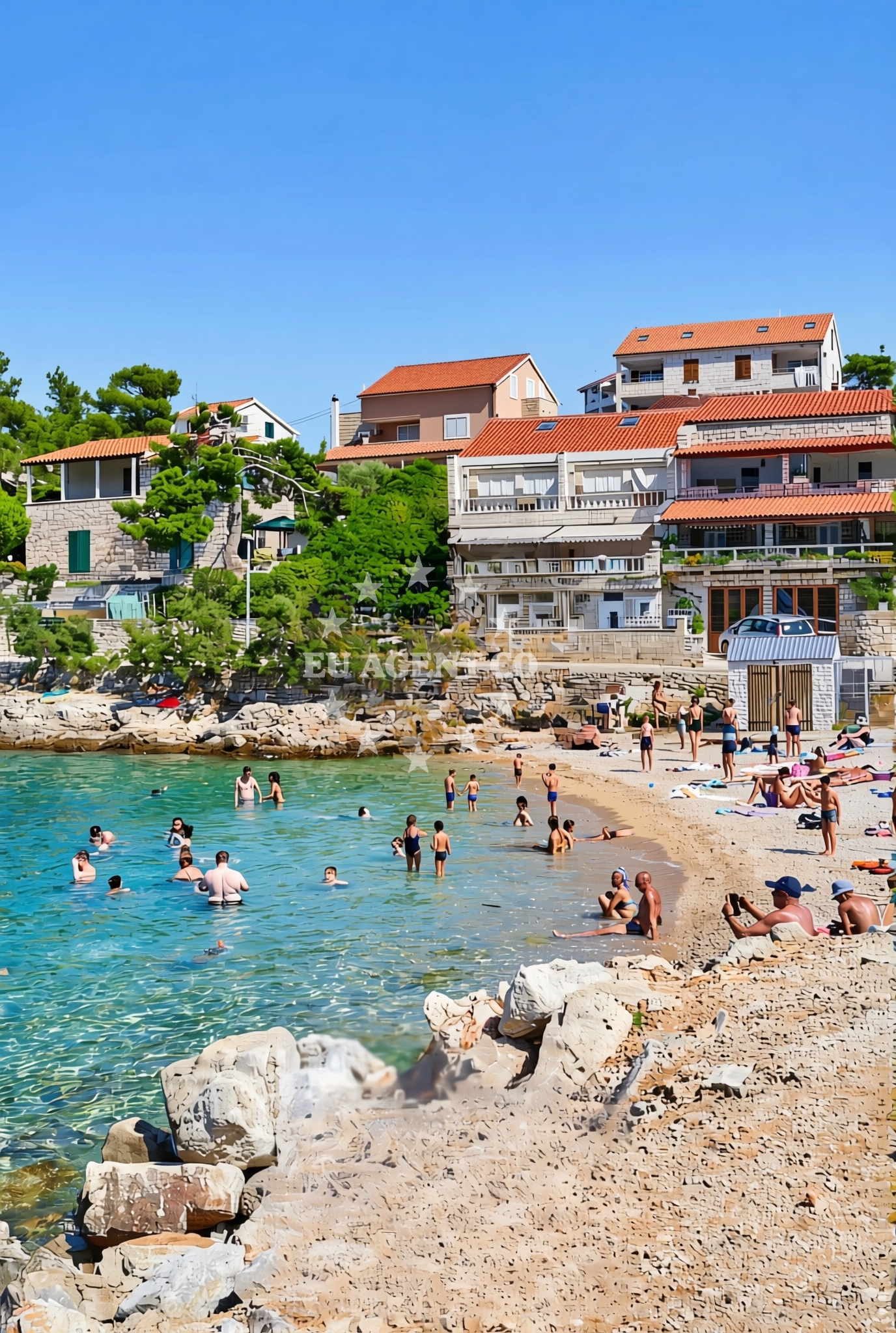 Additional view of Belinda's beach in Varica 33., Stomorska