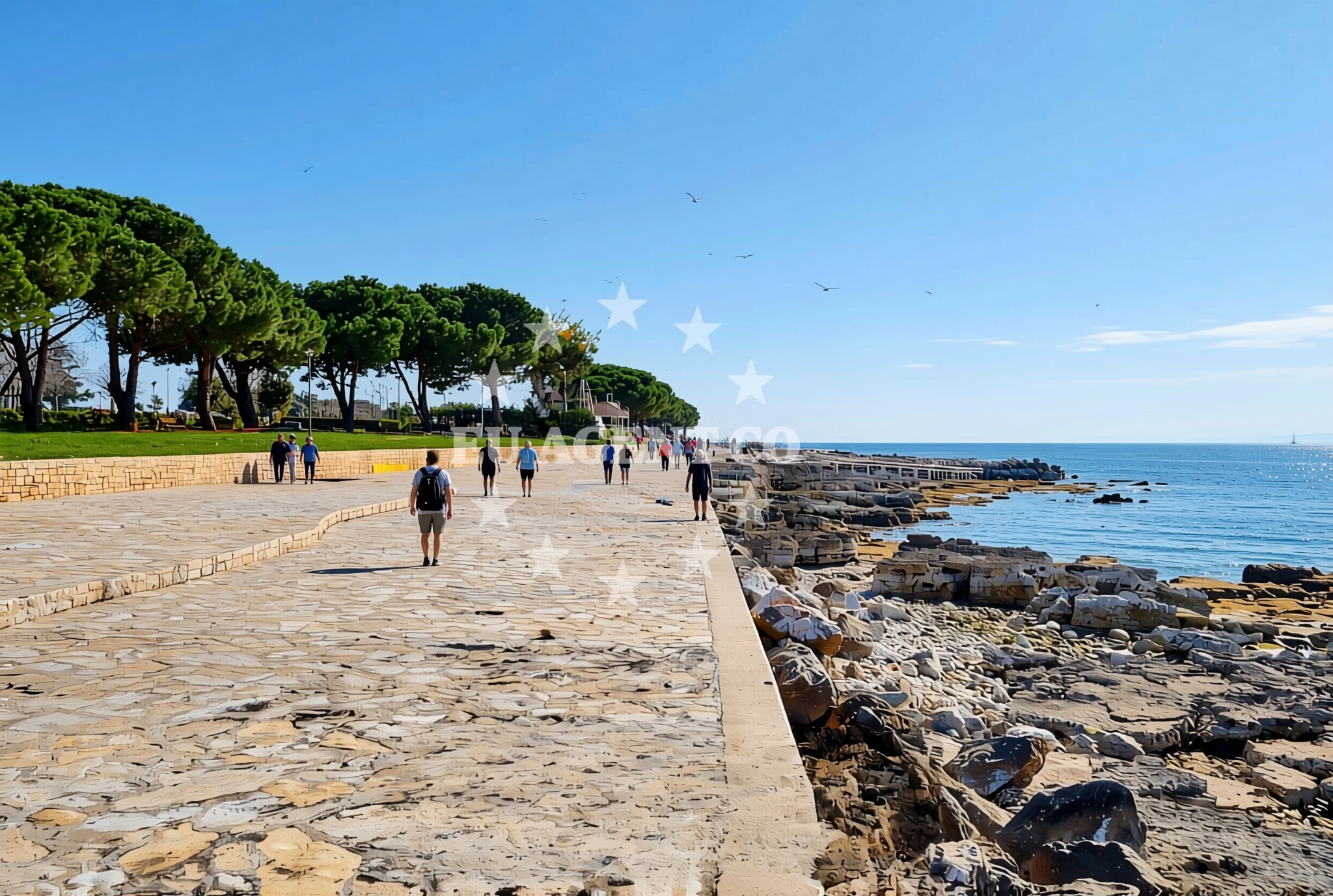 Additional view of Bella Vista beach in Ladin gaj 132a, Umag