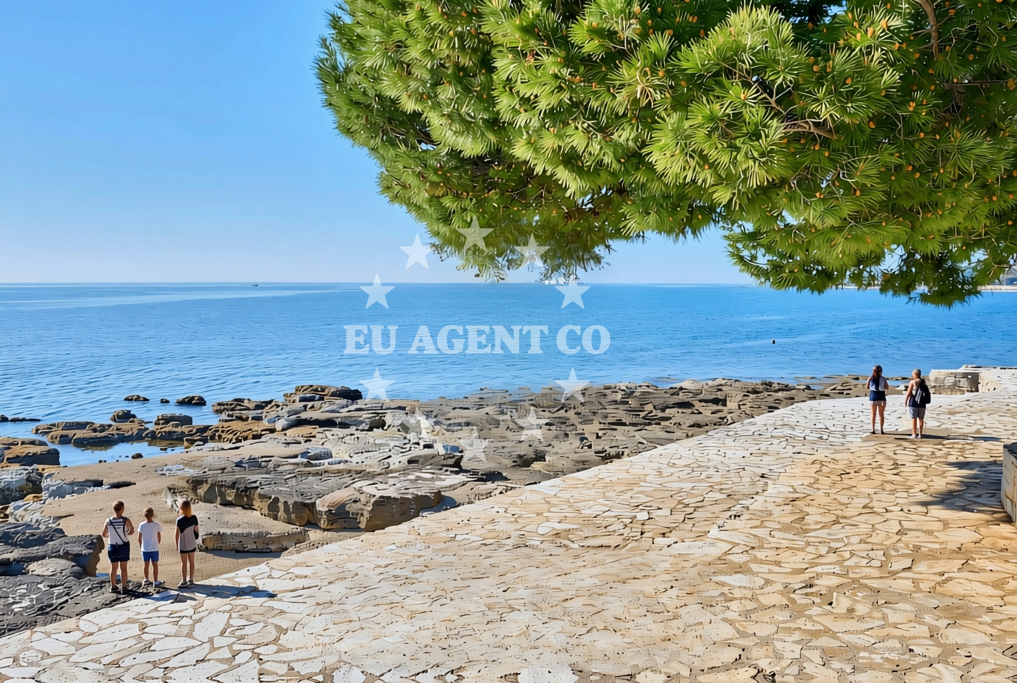 Additional view of Bella Vista beach in Ladin gaj 132a, Umag
