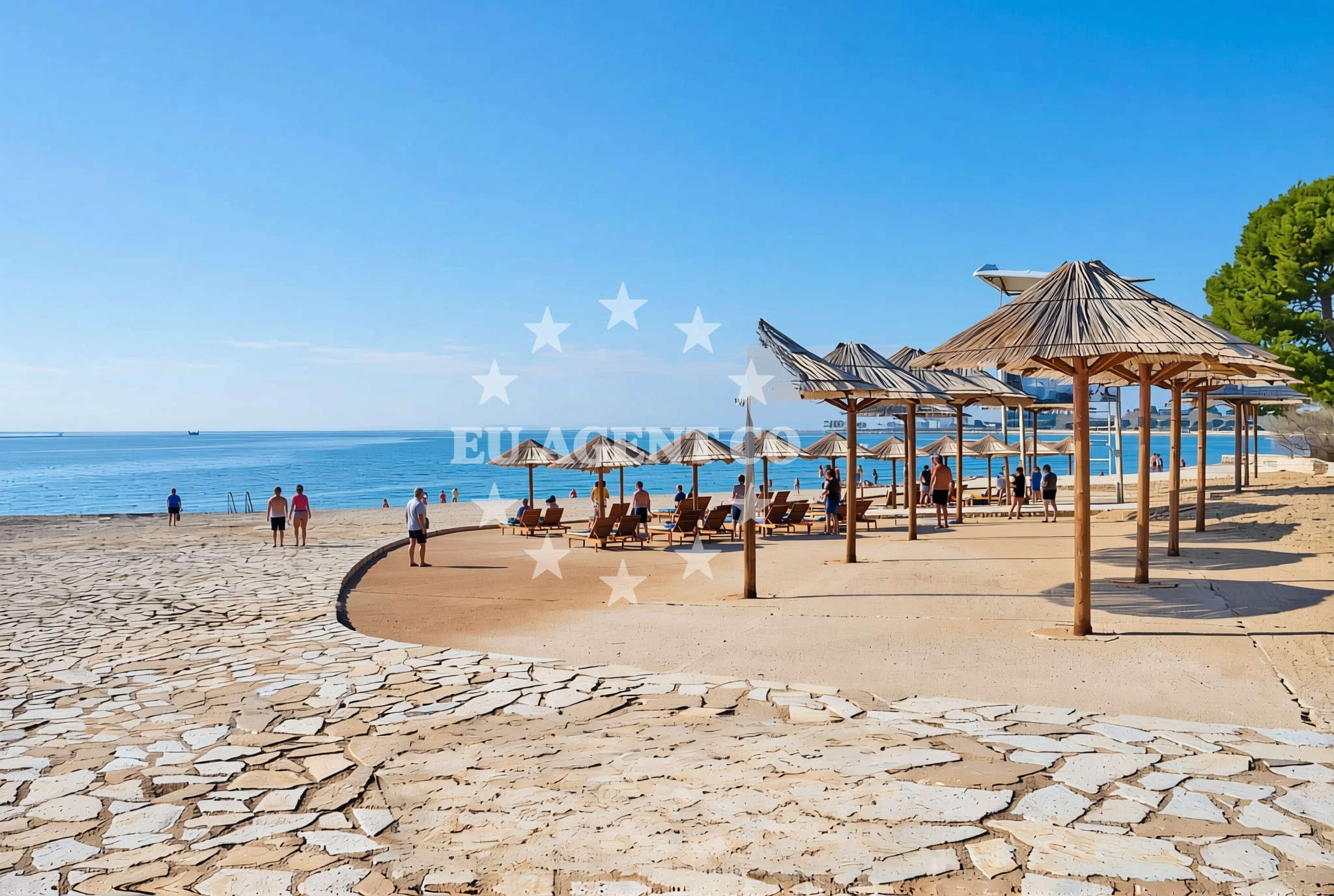 Additional view of Bella Vista beach in Ladin gaj 132a, Umag