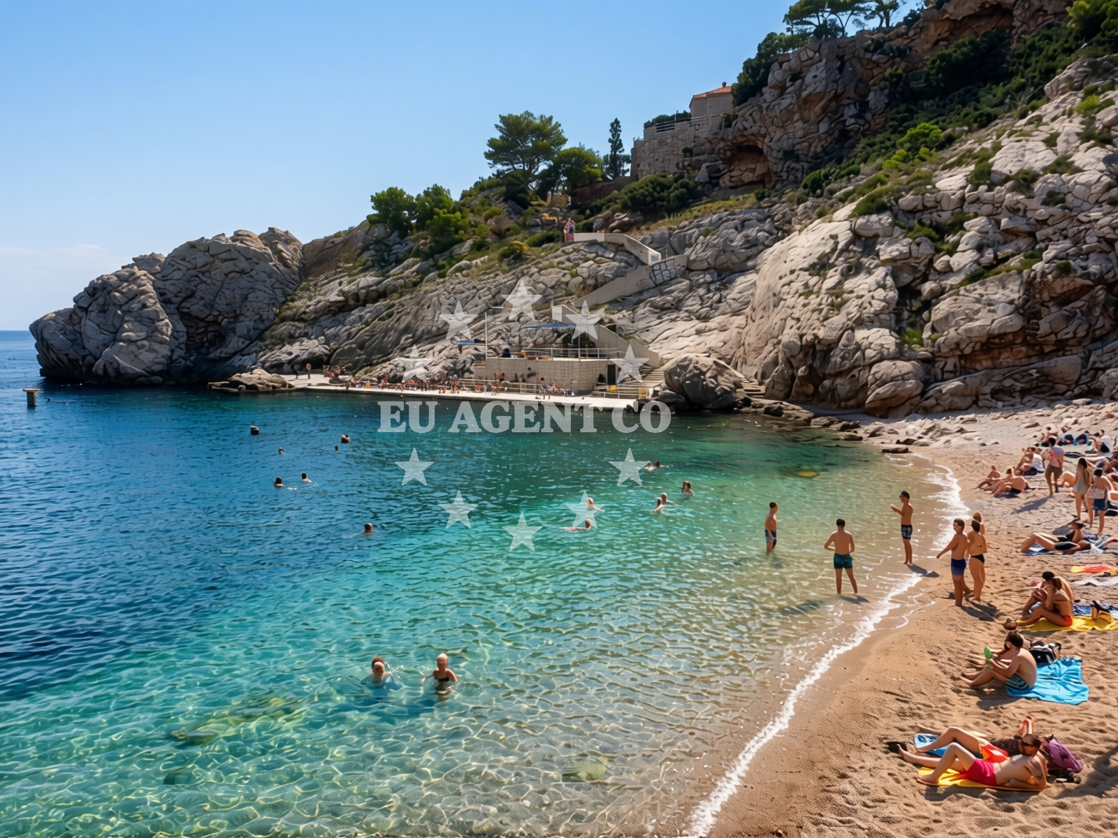 Additional view of Bellevue beach in Ulica doktor Ante Star?evi?a 11, Dubrovnik