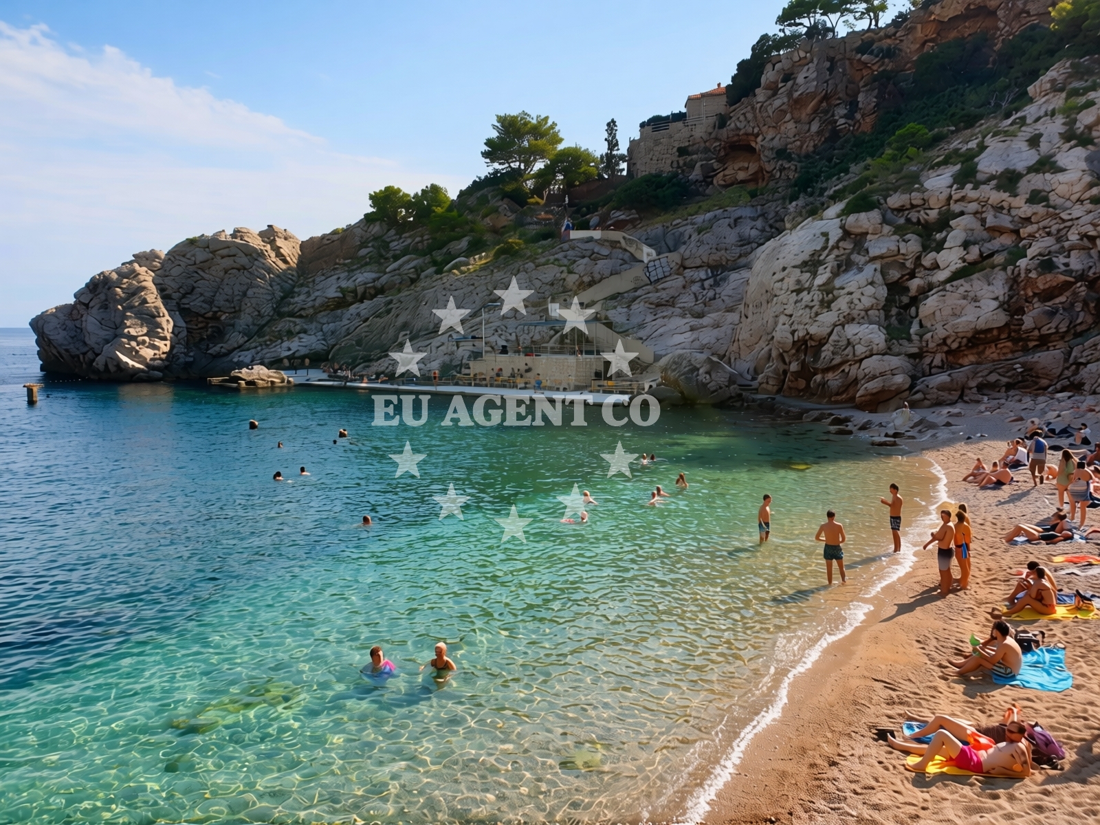 Additional view of Bellevue beach in Ulica doktor Ante Star?evi?a 11, Dubrovnik