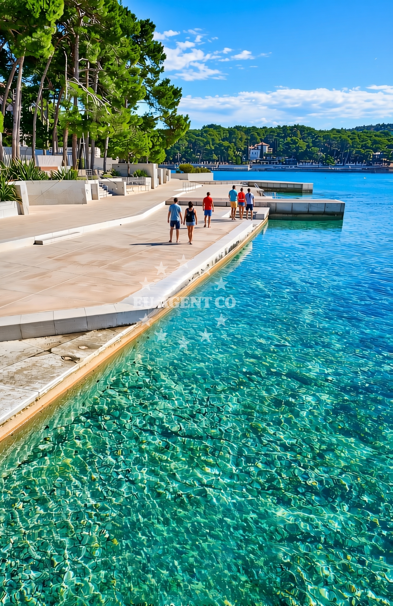Additional view of Bellevue, Mali Lošinj (Lošinj) Beach in Bellevue