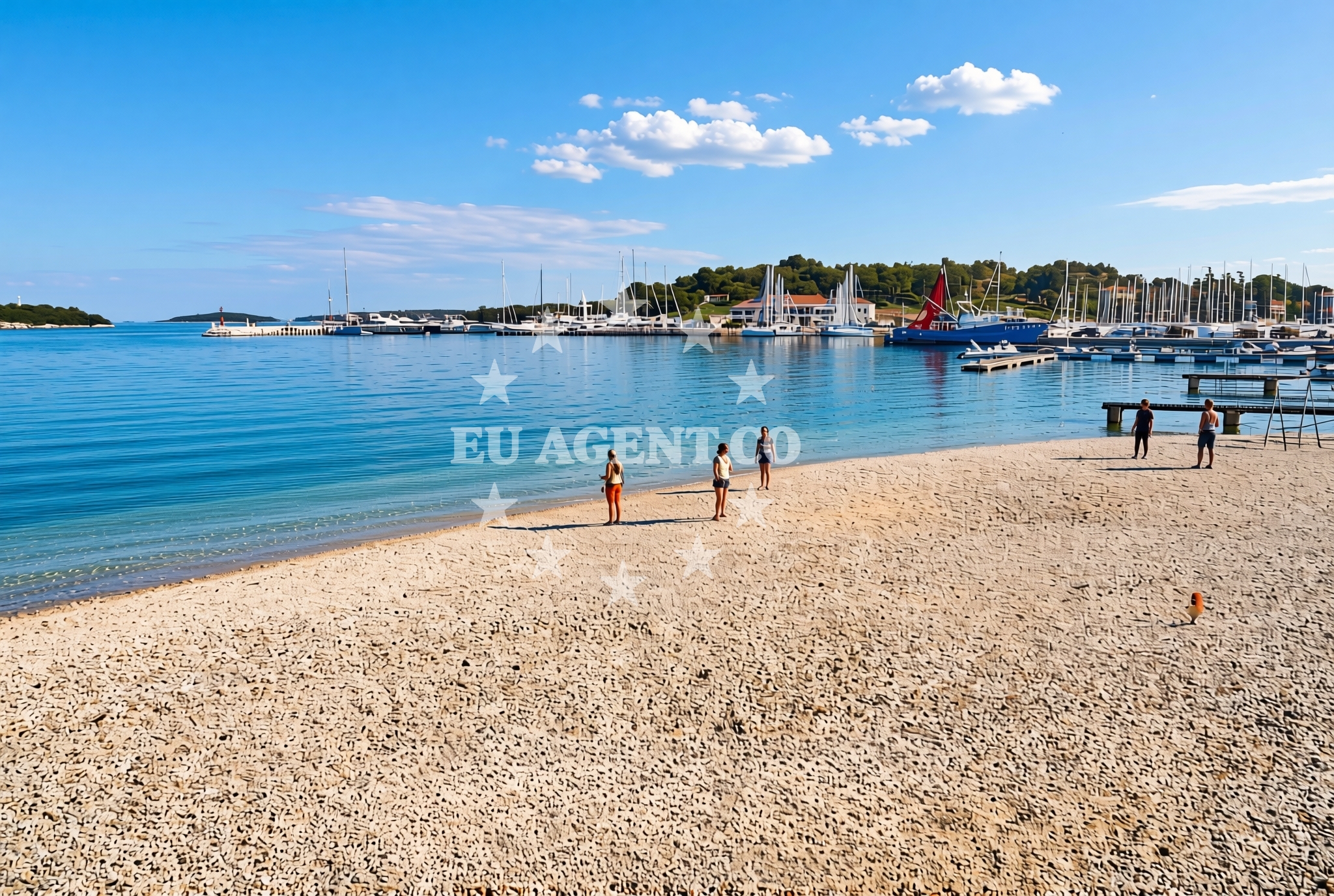 Additional view of Belvedere beach in Obala Maršala Tita 7a, Vrsar