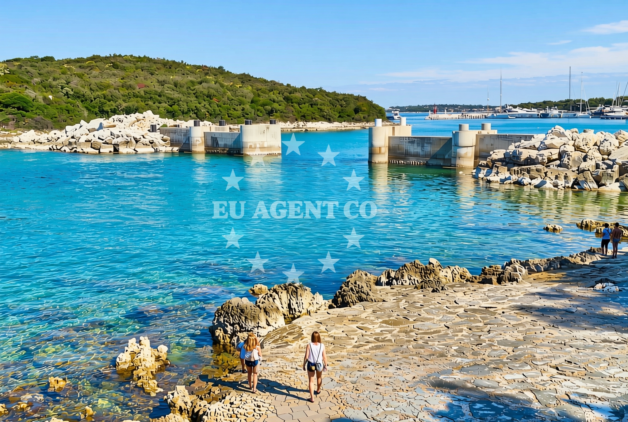 Additional view of Belvedere beach in Obala Maršala Tita 7a, Vrsar