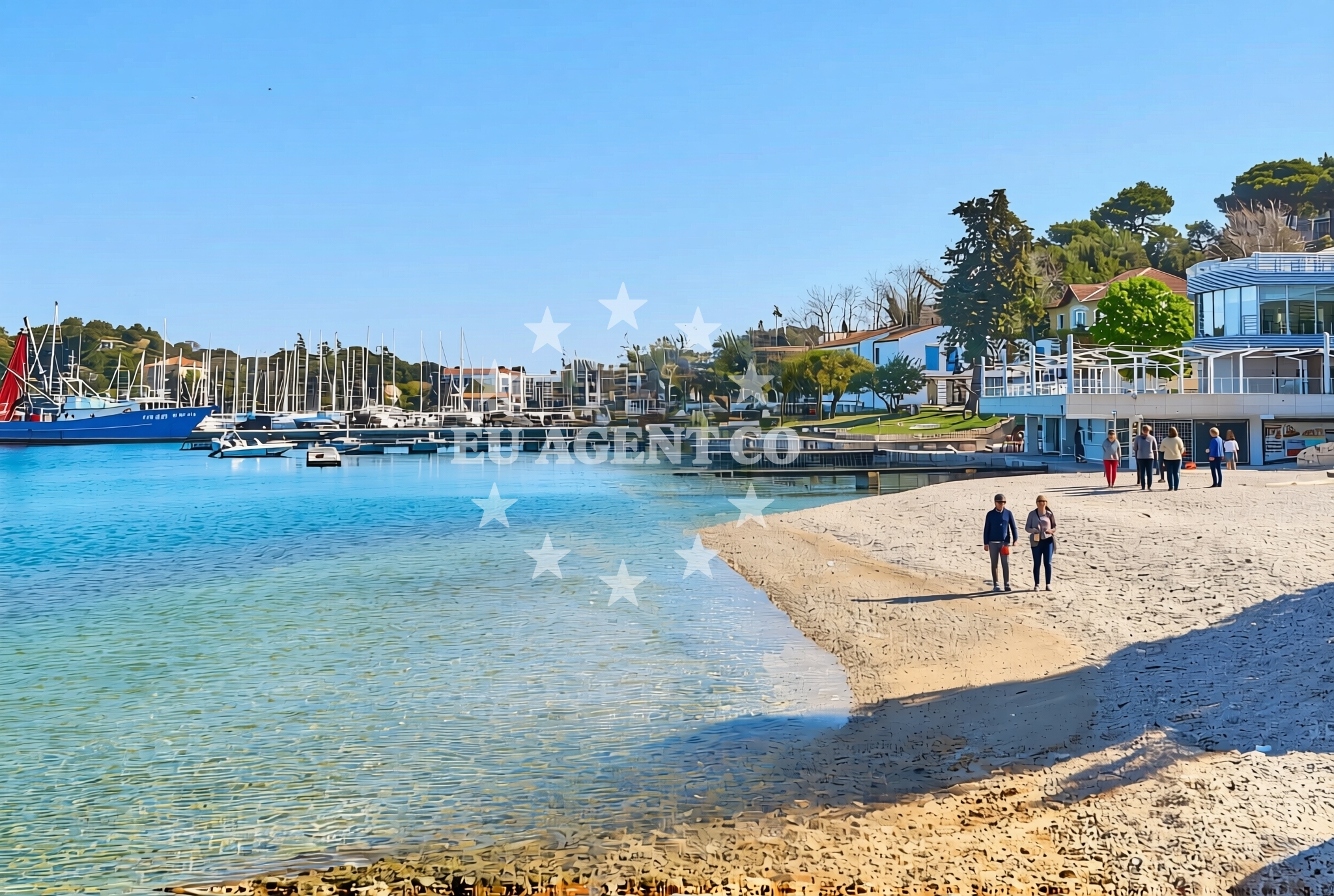 Additional view of Belvedere beach in Obala Maršala Tita 7a, Vrsar
