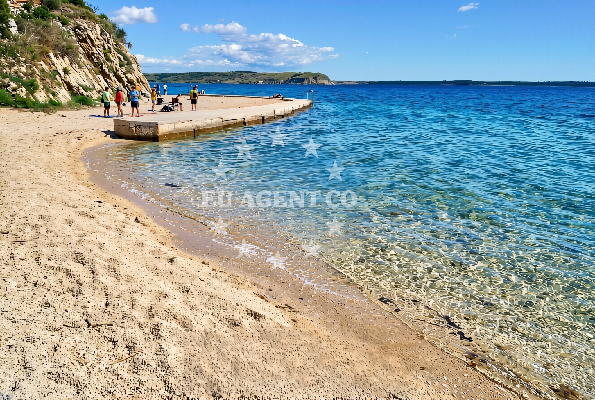 Additional view of Benići zapad, Rtina Beach in Benići zapad