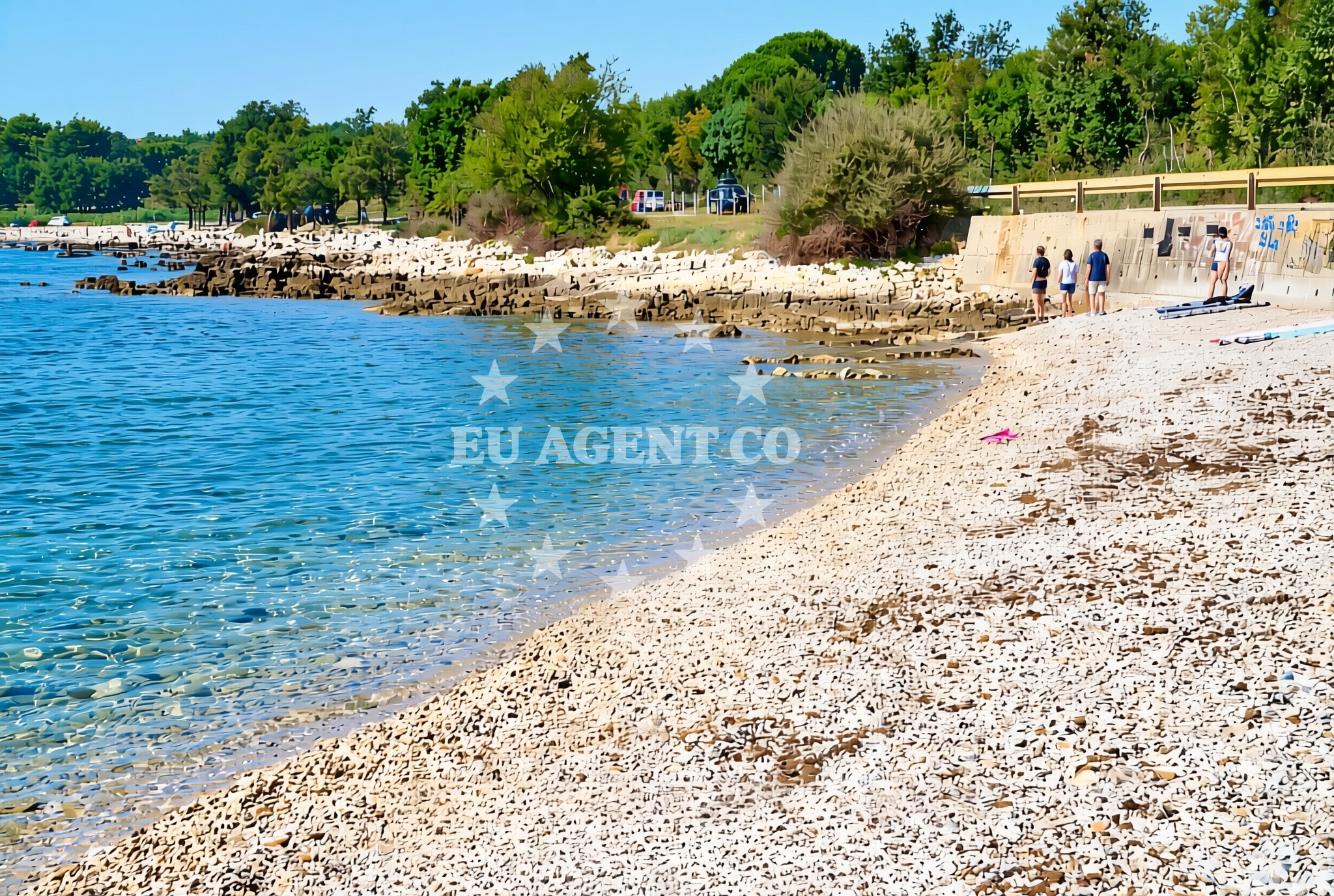 Additional view of Benuška, Poreč Beach in Benuška