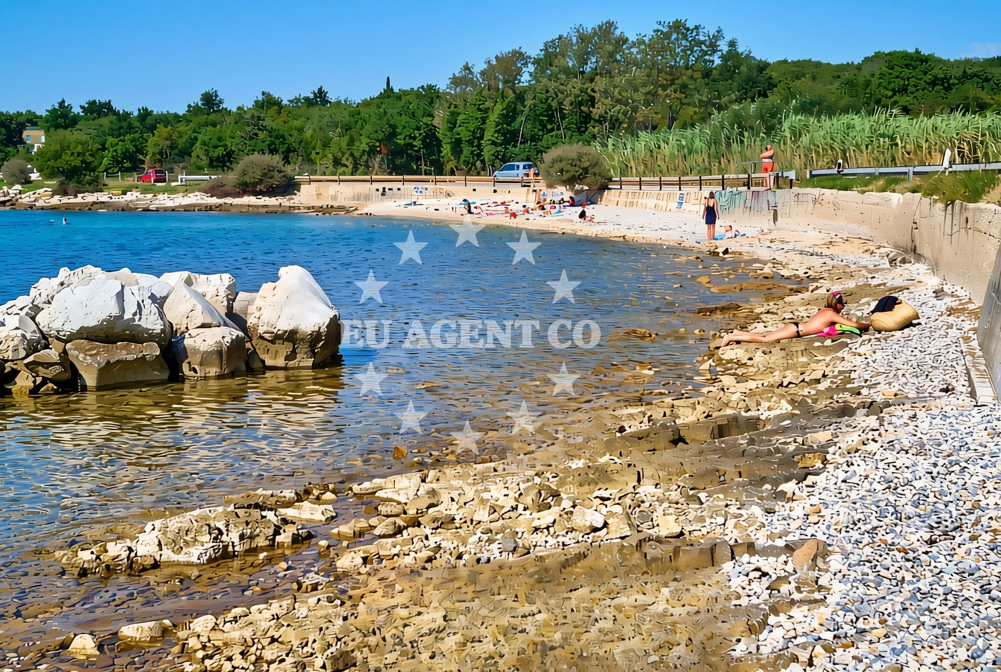 Additional view of Benuška, Poreč Beach in Benuška