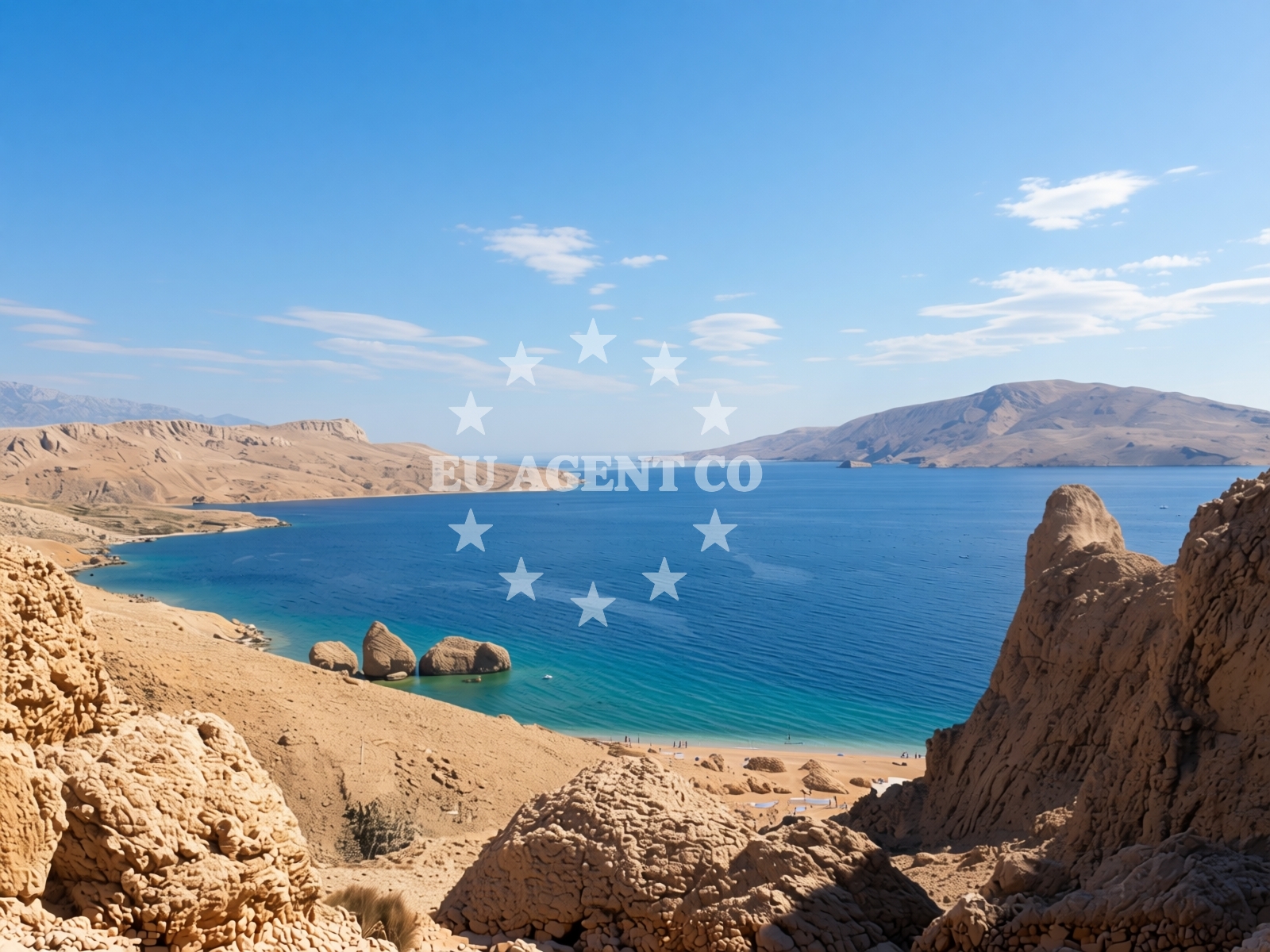 Additional view of Beritnica beach in , Metajna