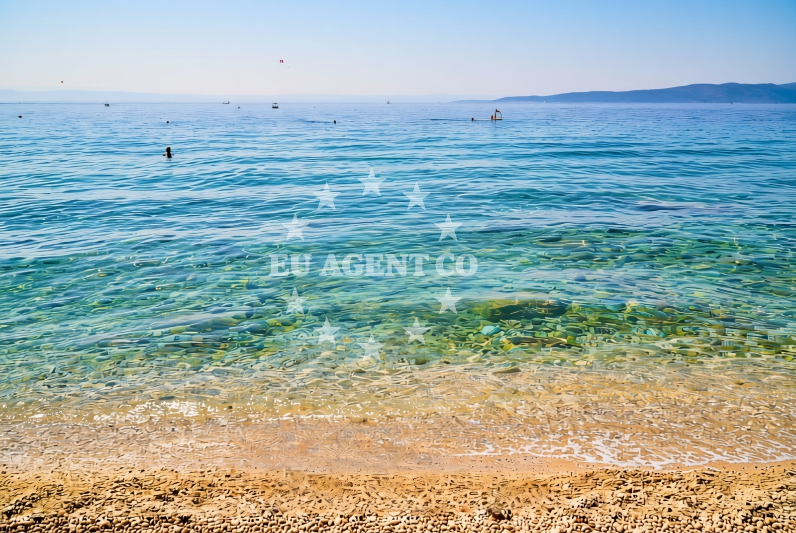 Additional view of Berulia, Brela Beach in Berulia
