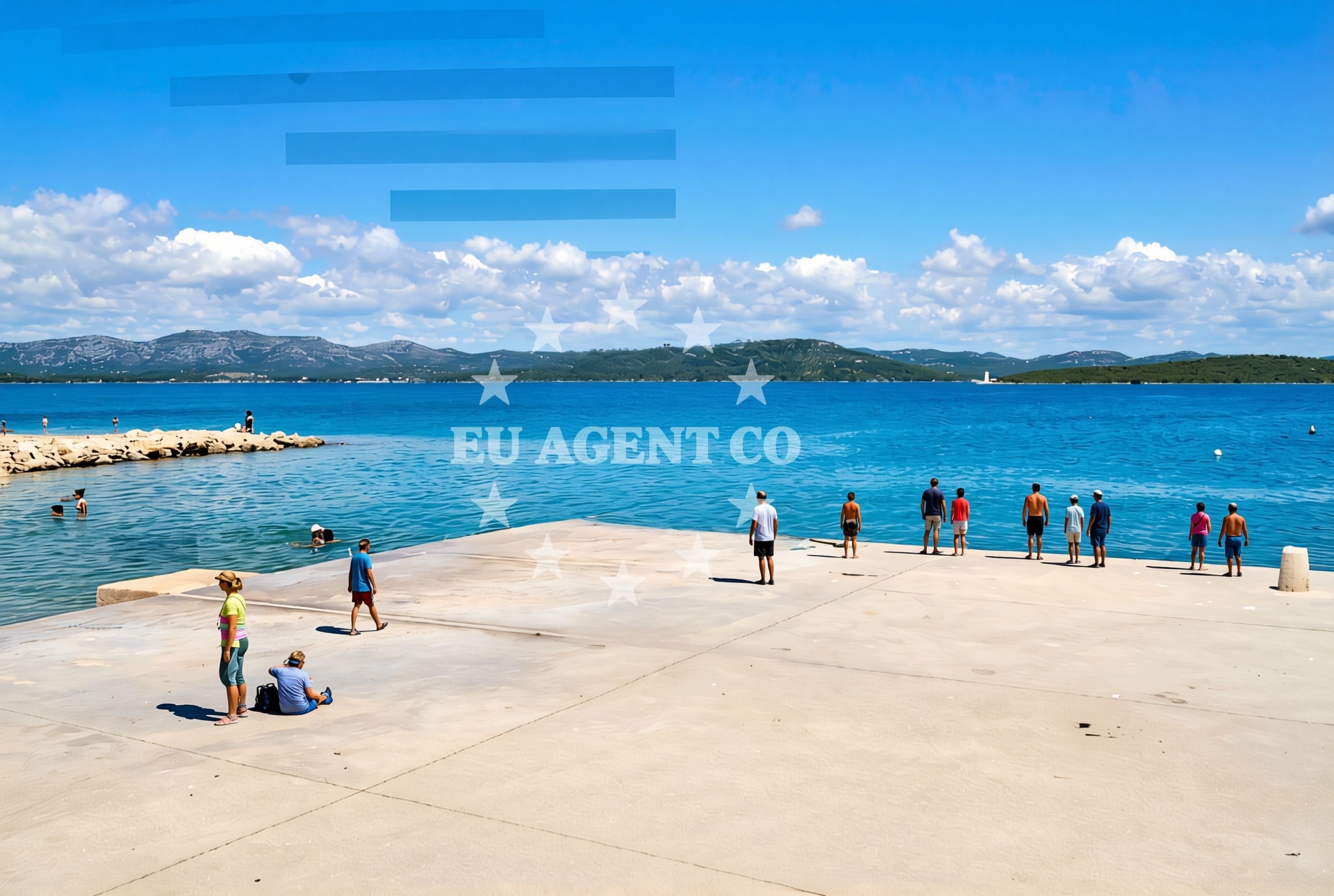 Additional view of Betina beach in Dolac 16B, Betina
