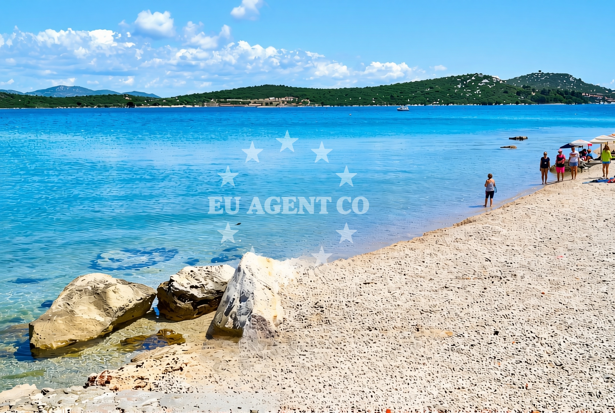 Additional view of Betina beach in Dolac 16B, Betina