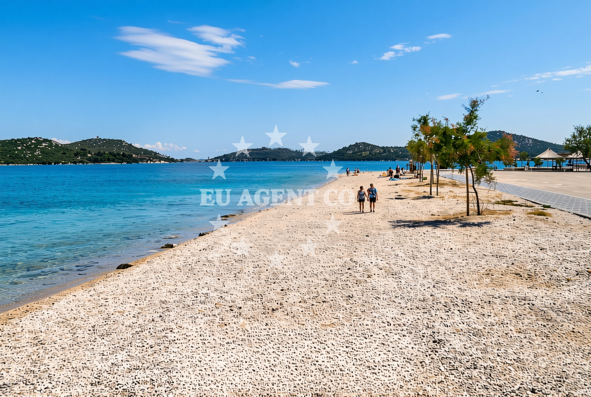 Additional view of Betina beach in Dolac 16B, Betina