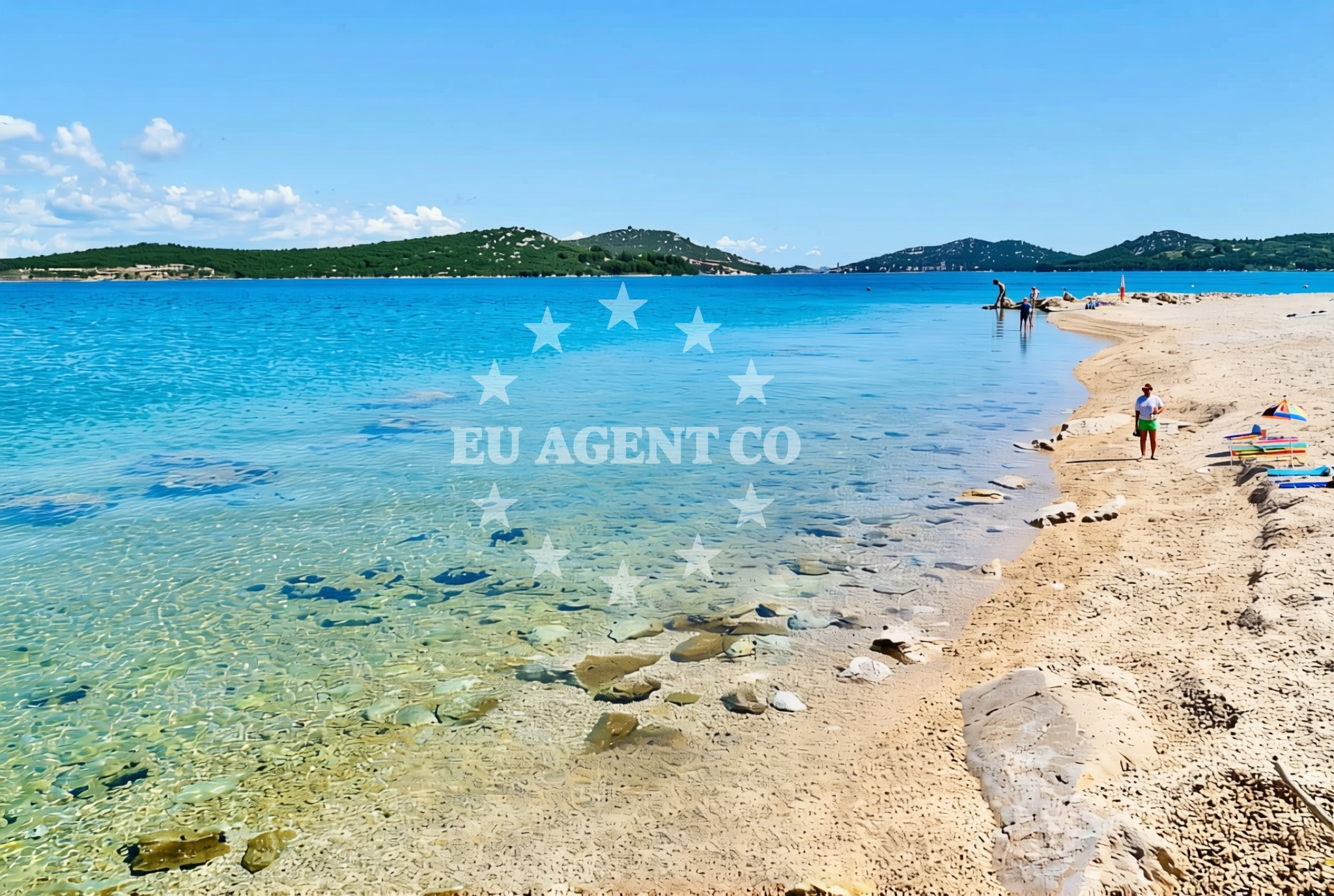 Additional view of Betina beach in Dolac 16B, Betina