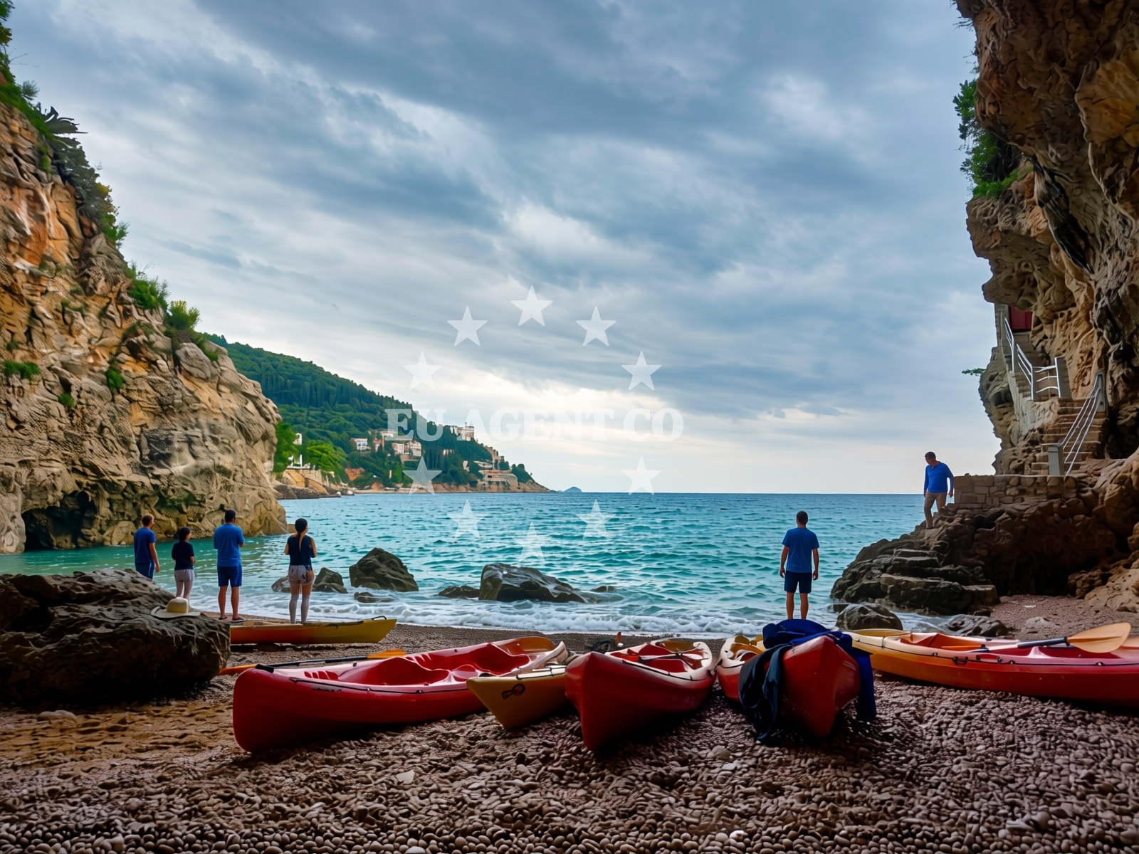 Additional view of Betina Cave beach in Zlatni potok 5, Dubrovnik