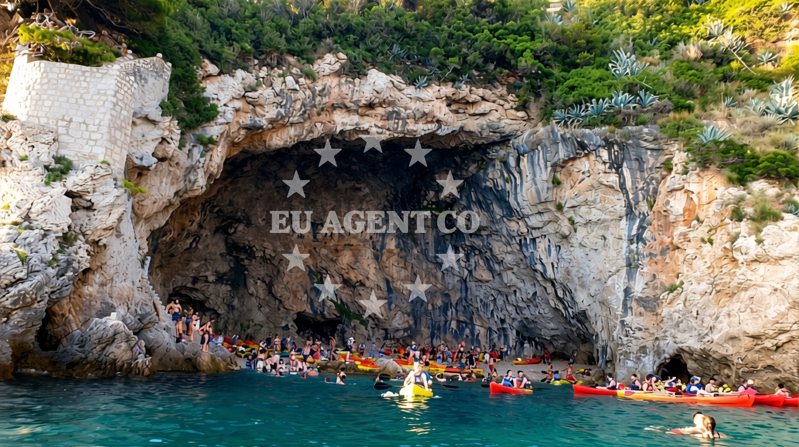 Additional view of Betina Cave beach in Zlatni potok 5, Dubrovnik