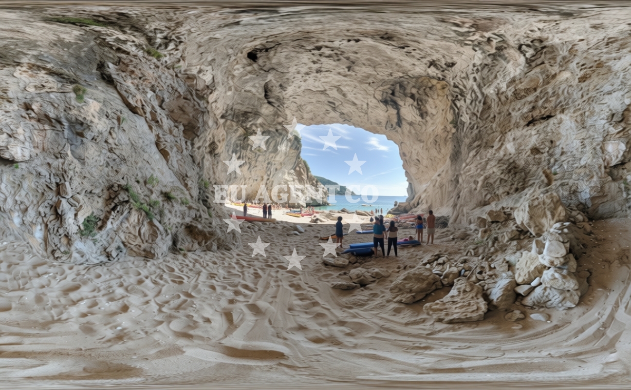 Additional view of Betina Cave beach in Zlatni potok 5, Dubrovnik