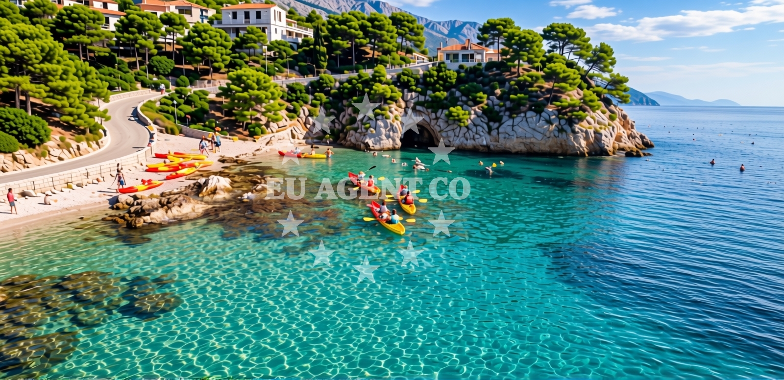 Additional view of Betina Cave beach in Zlatni potok 5, Dubrovnik
