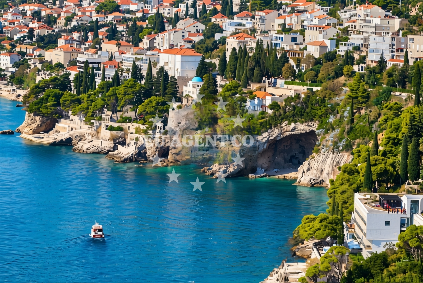 Additional view of Betina Cave beach in Zlatni potok 5, Dubrovnik